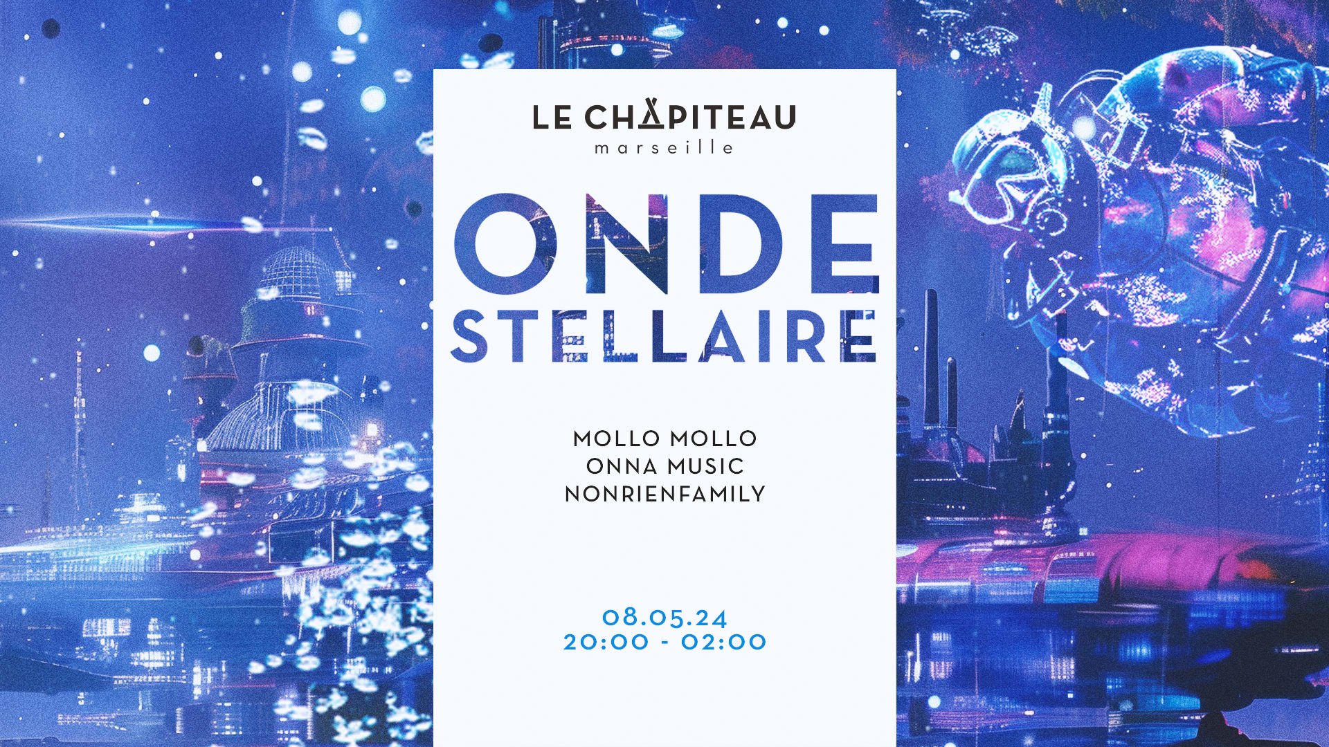 Grand Opening : Onde Stellaire Cover
