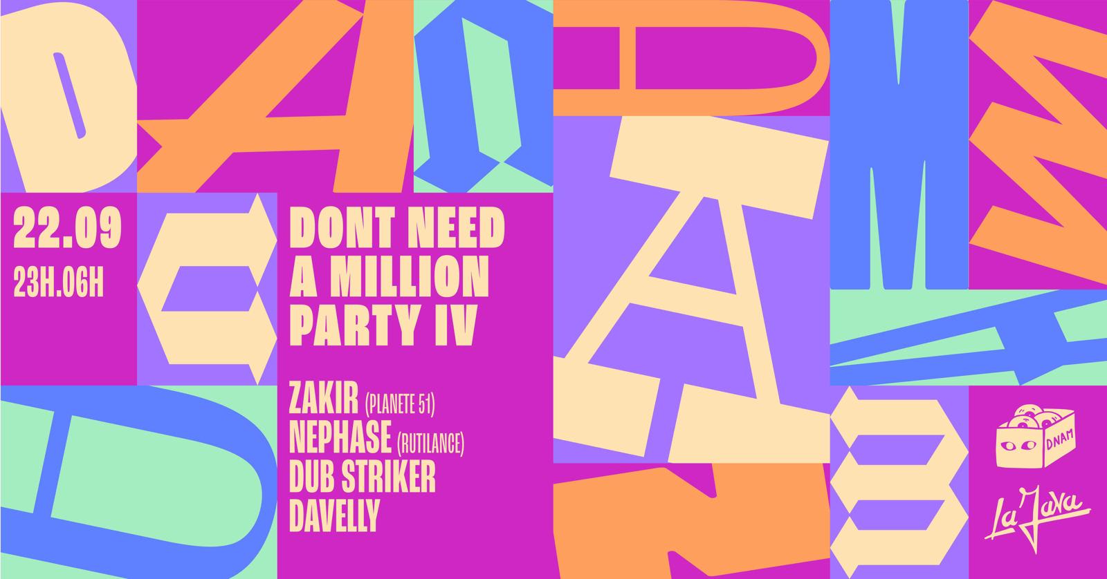 La Java : 'don't Need A Million Party Iv' Cover