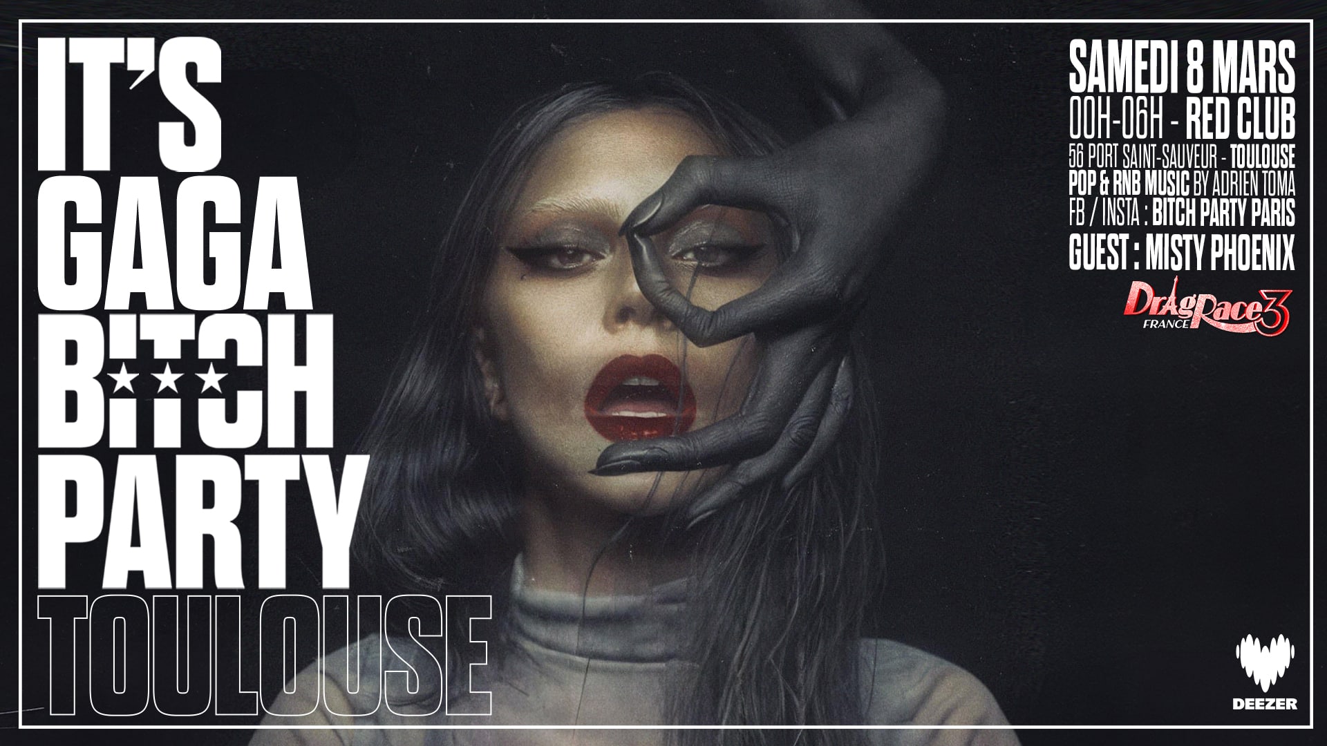 It's Gaga Bitch Party Toulouse (Misty Phoenix En Guest) Cover