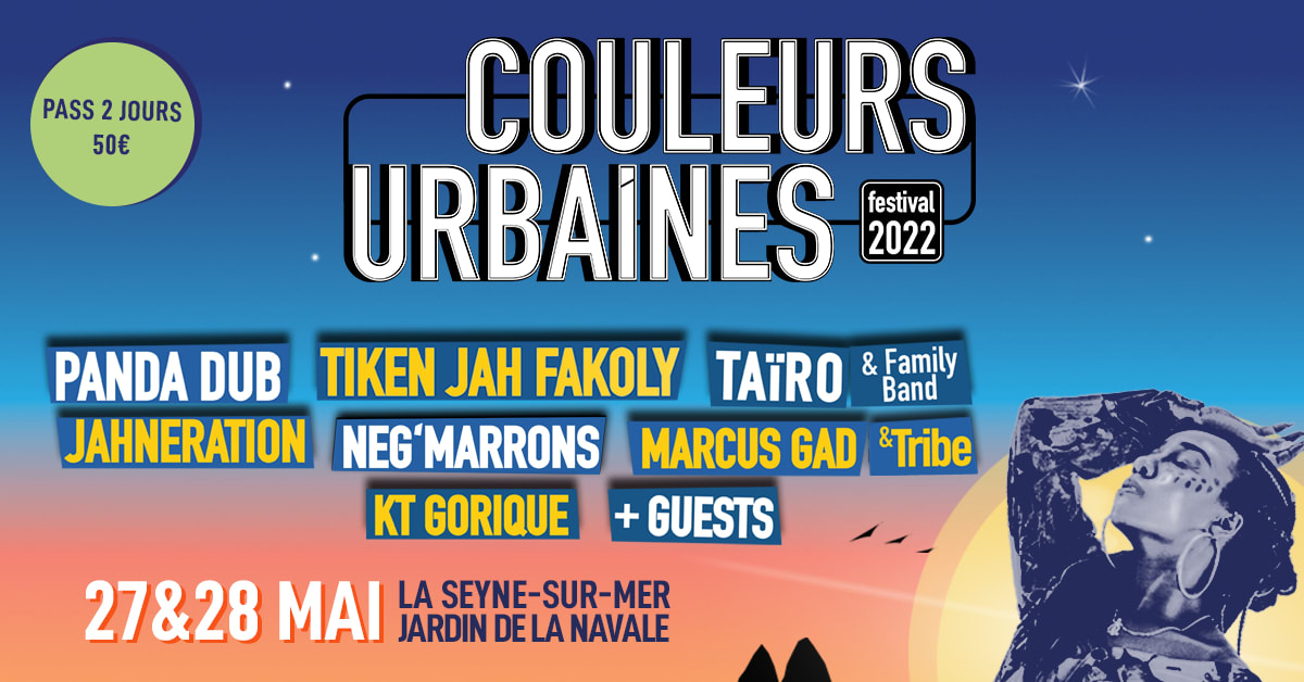 Festival Couleurs Urbaines 2022 Cover