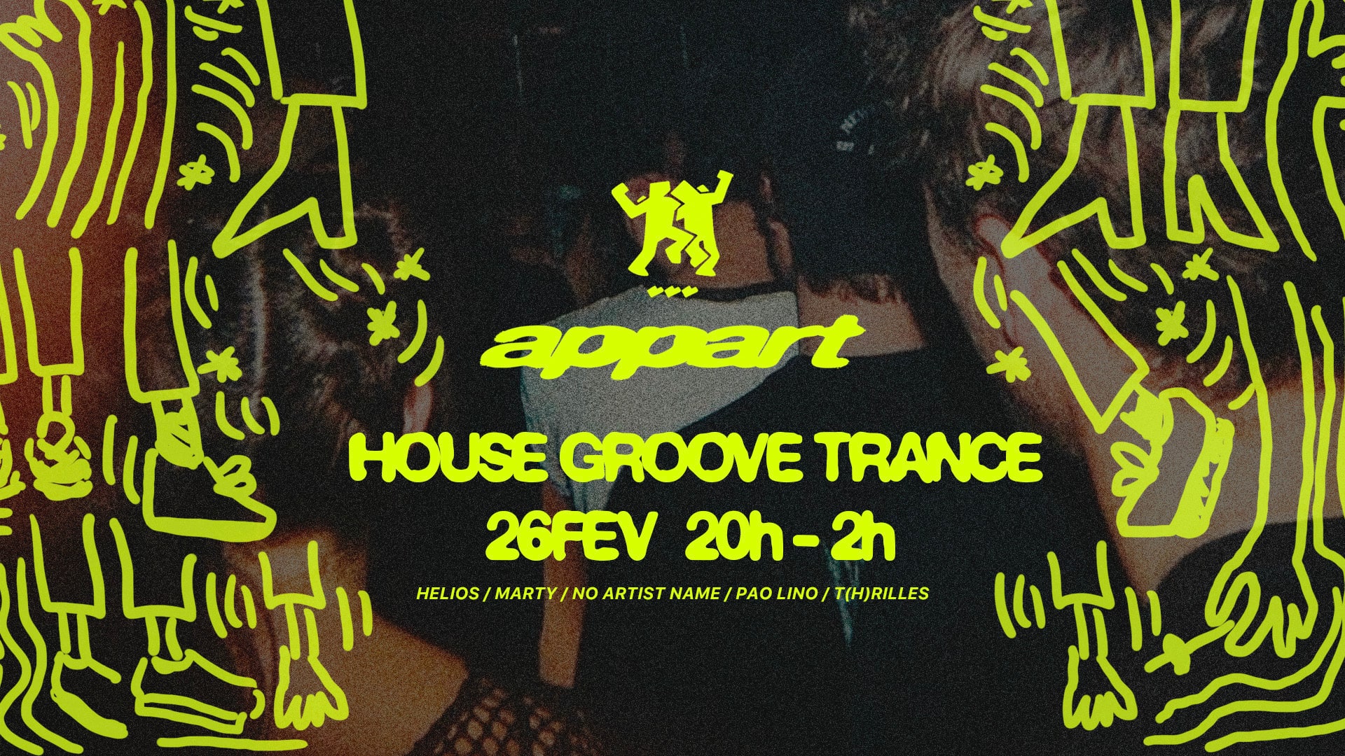 Appart - Soirée House, Hardgroove & Trance Cover