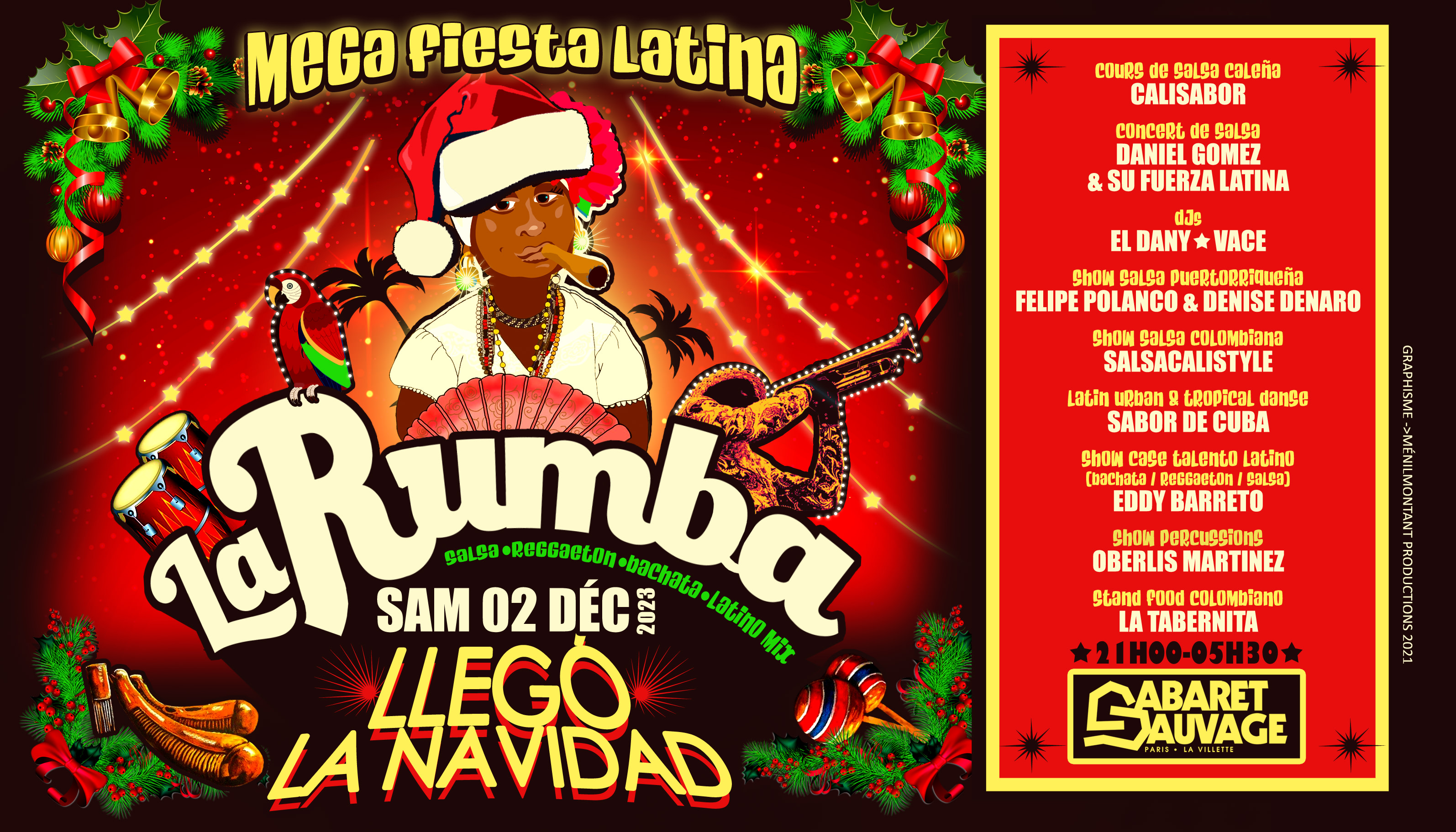 La Rumba ¡ Mega Fiesta Latina ! 02-12-23 Cover