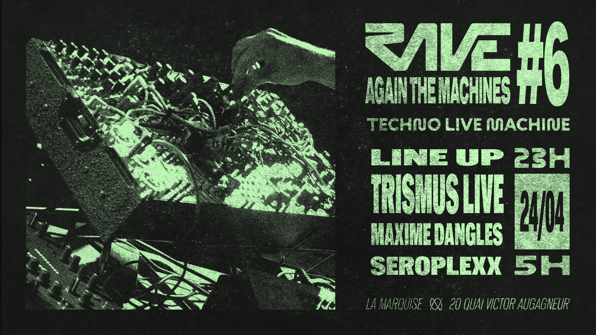 Rave Again The Machines#6 Cover