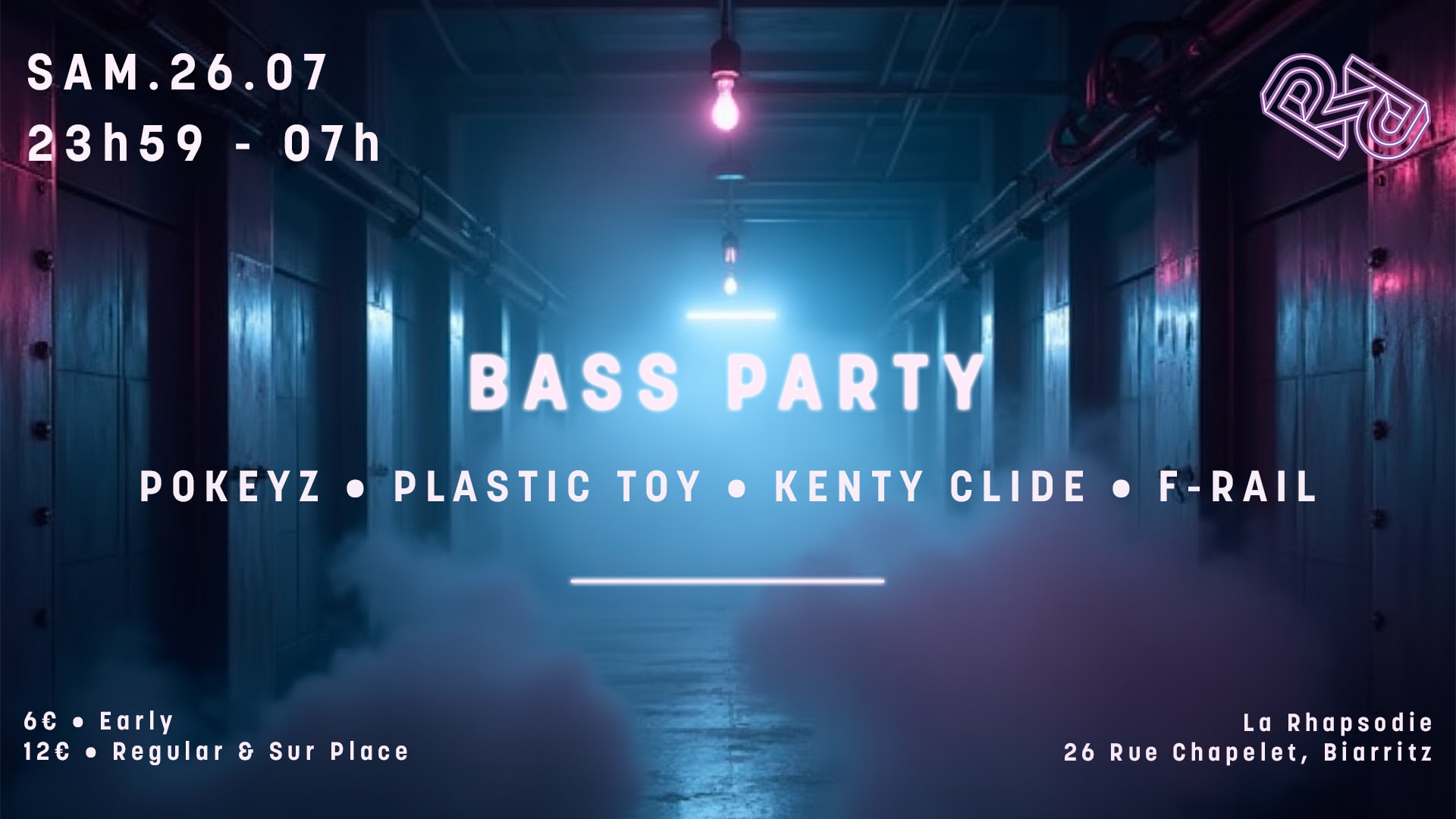 Bass Party : Plastic Toy • Kenty Clide • Pokeyz • F-Rail Cover