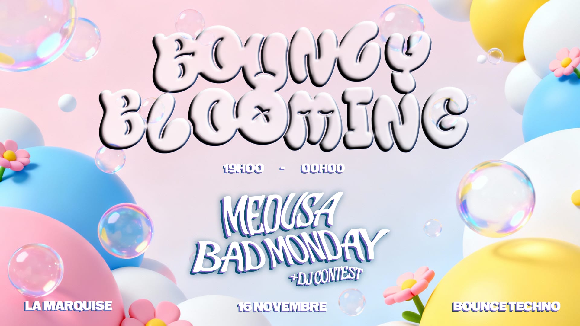 Bouncy Blooming - Medusa / Badmonday Cover