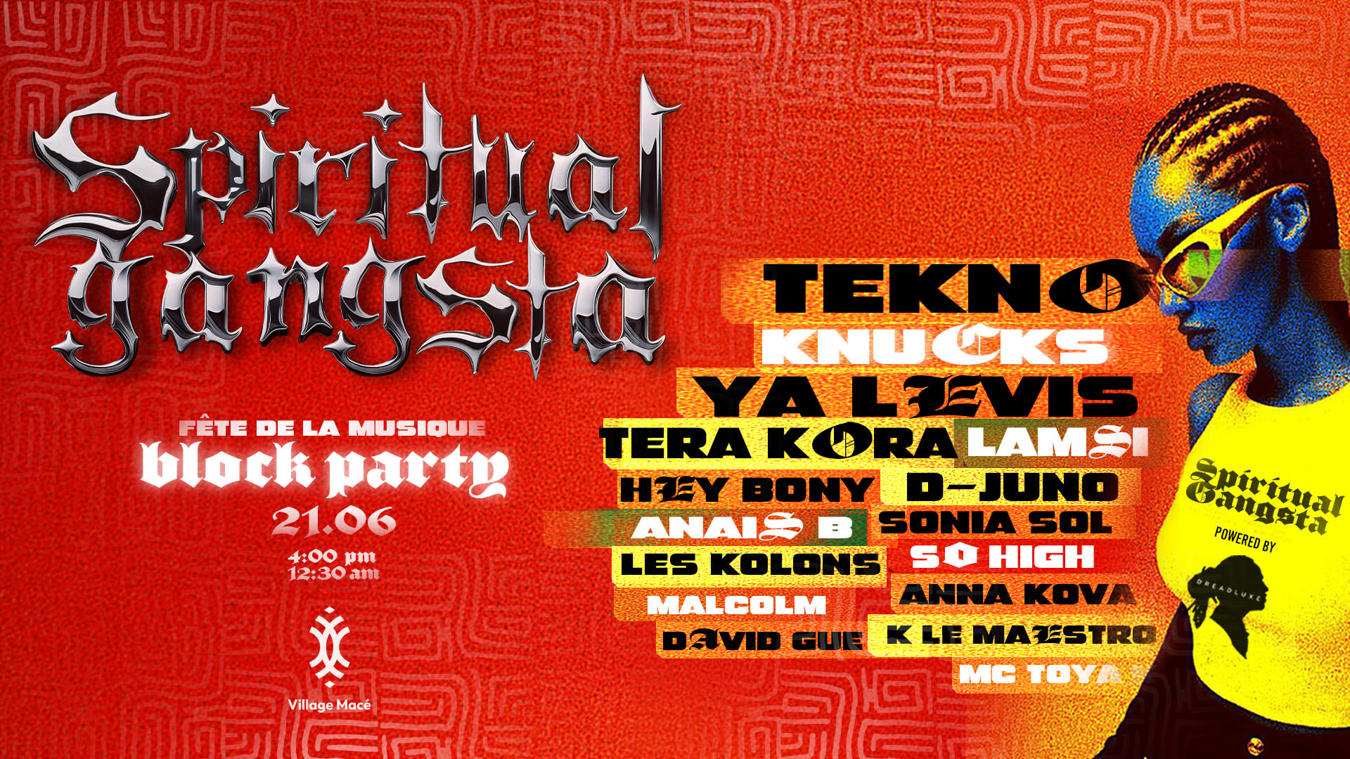 Spiritual Gangsta Block Party Fete De La Musique Cover