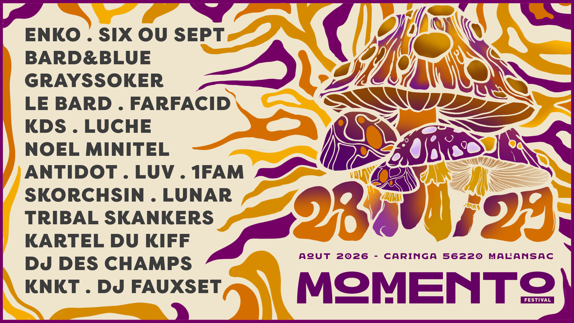 Momento Festival, Malansac · Ingressos Shotgun