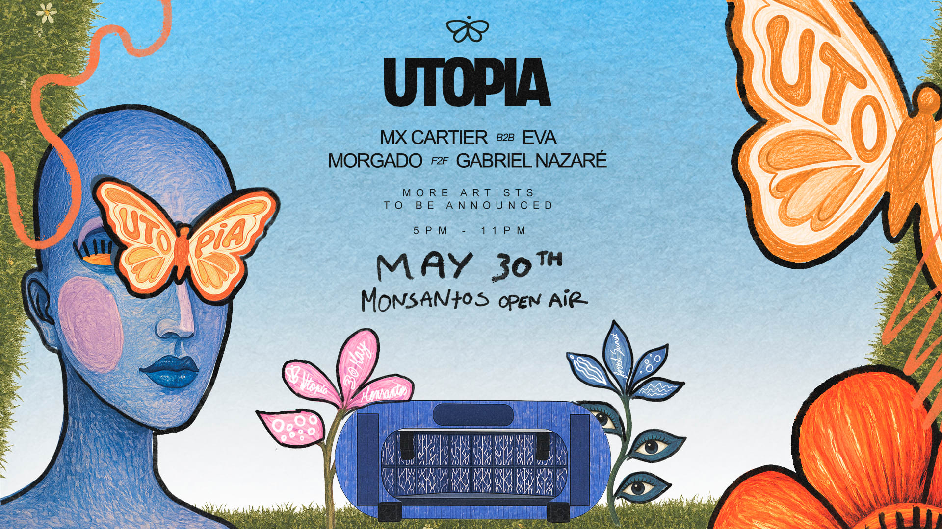 Utopia X Monsantos Open Air Cover