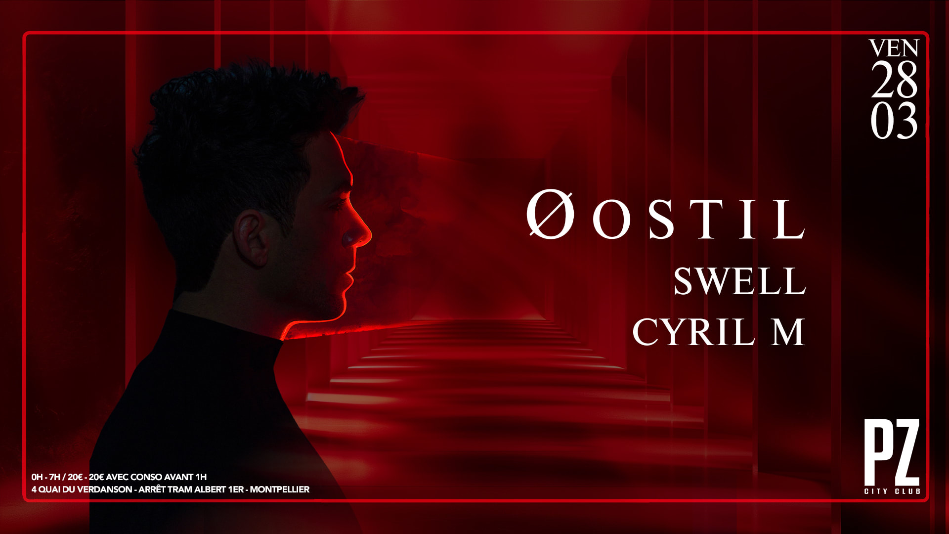 Oostil X Pz City Club Cover