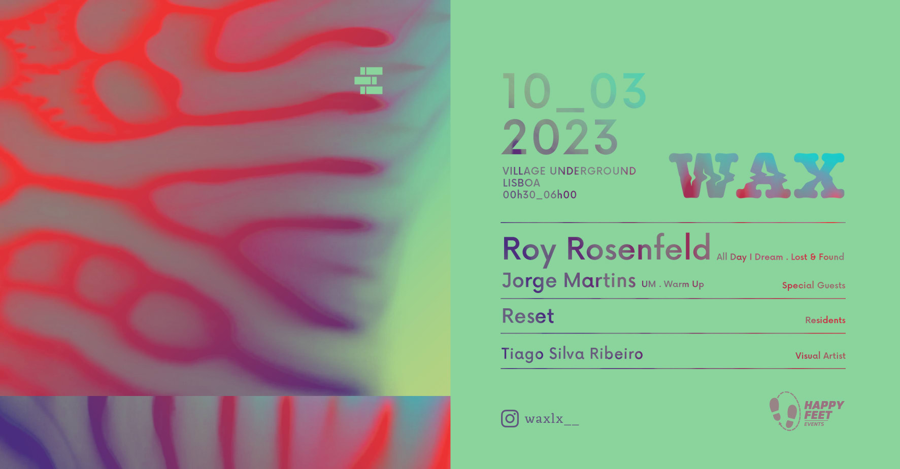 Wax: Roy Rosenfeld X Jorge Martins X Reset Cover