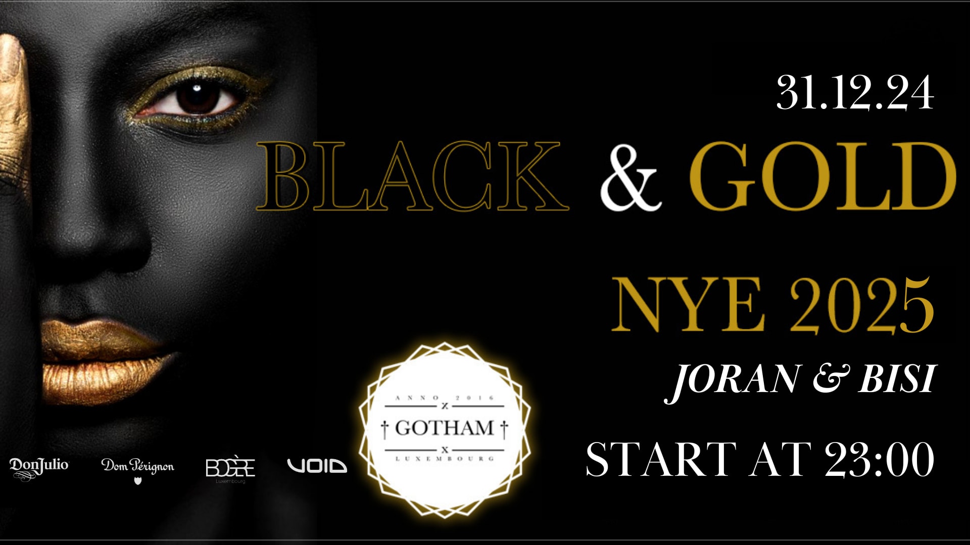 Black & Gold | Nye 2025 Cover