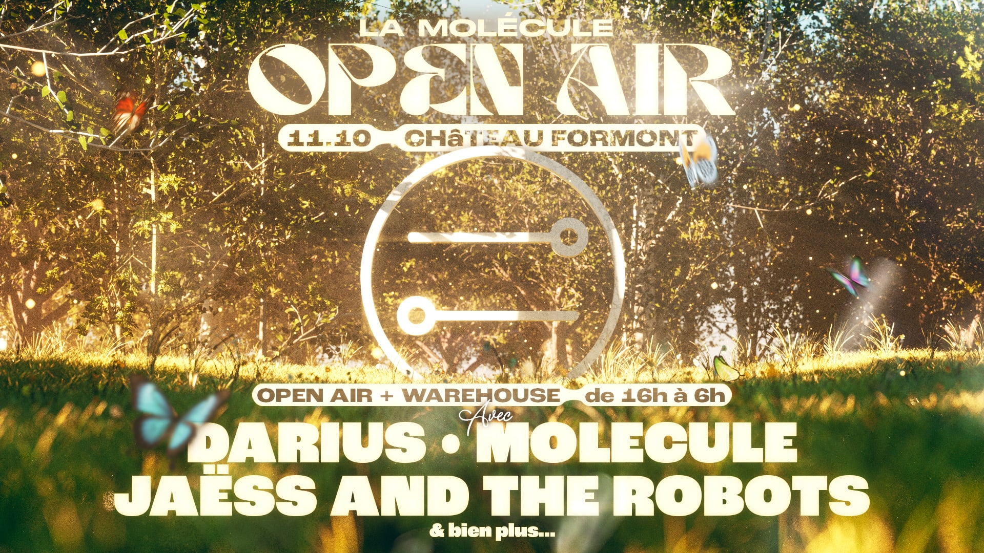 La Molécule Open Air Invite Darius, Molécule Et Jaëss Cover