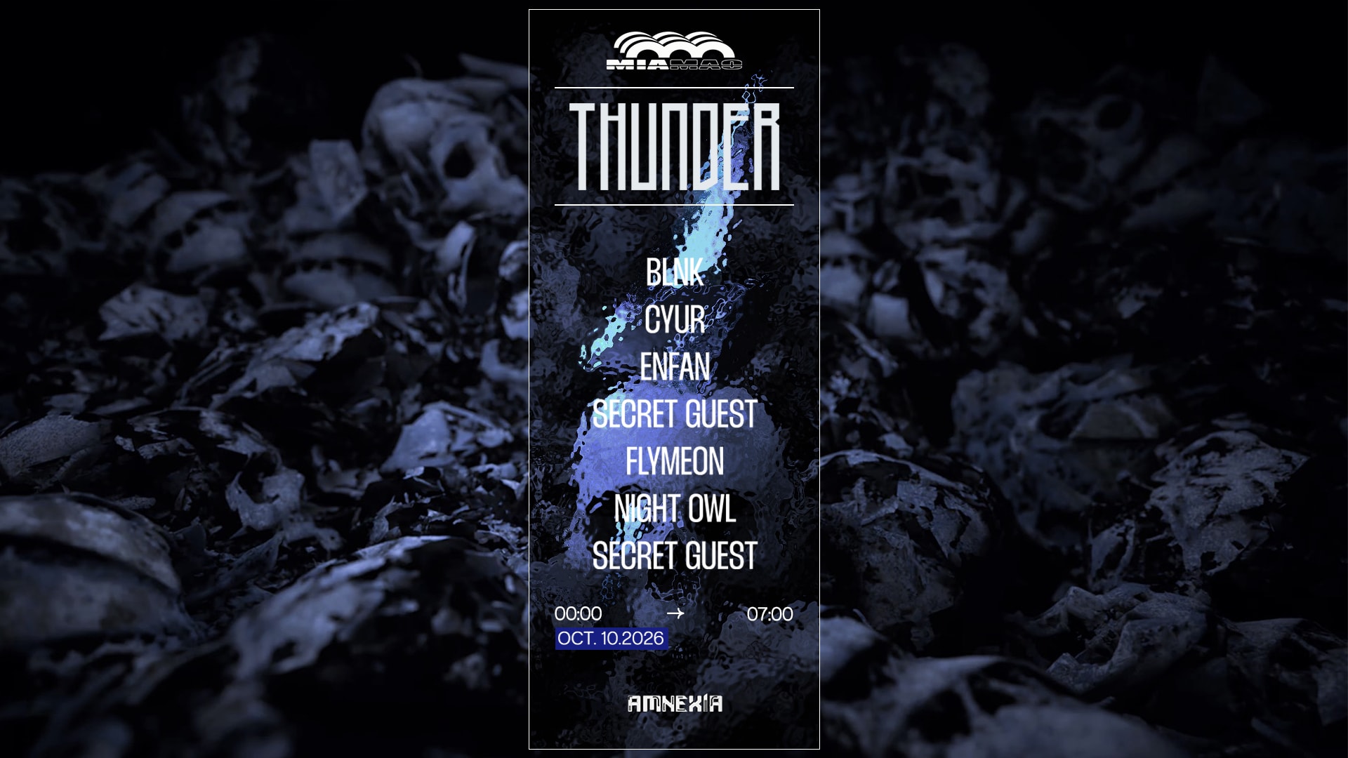 Thunder : Flymeon, Enfan, Cyur, Blnk, Night Owl & More Cover