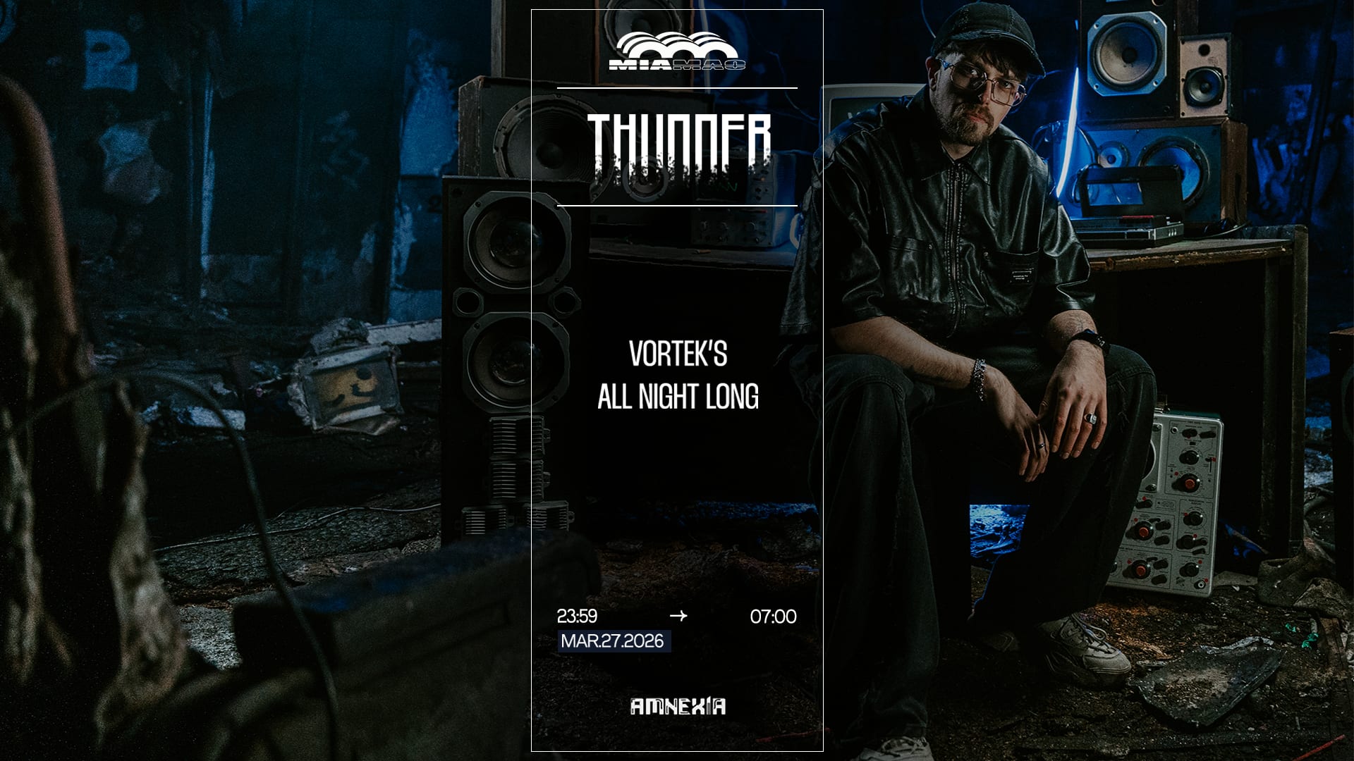 Thunder X Vortek's All Night Long Cover