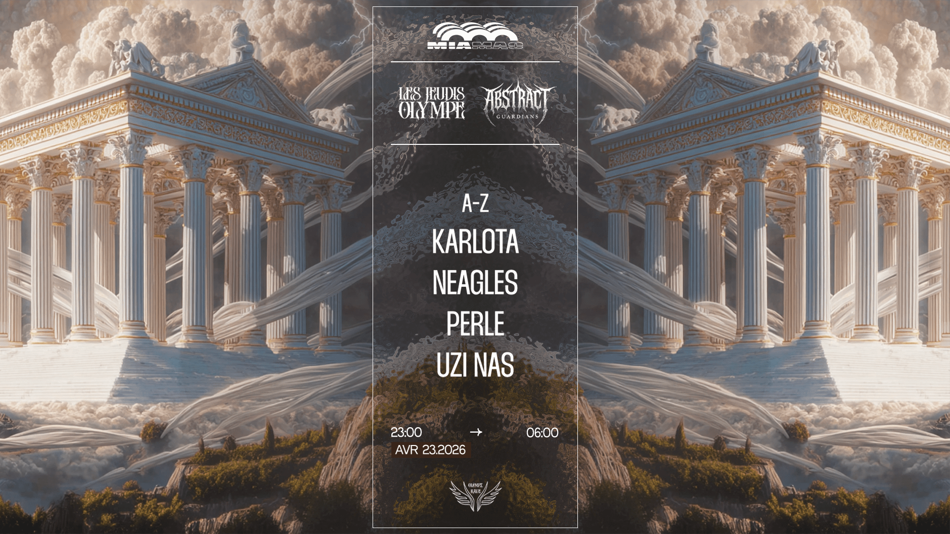 Les Jeudis Olympe : Abstract Edition Cover