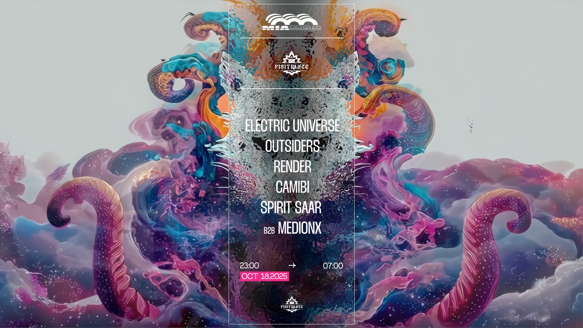 Pisitrance : Electric Universe, Outsiders, Render & More Cover