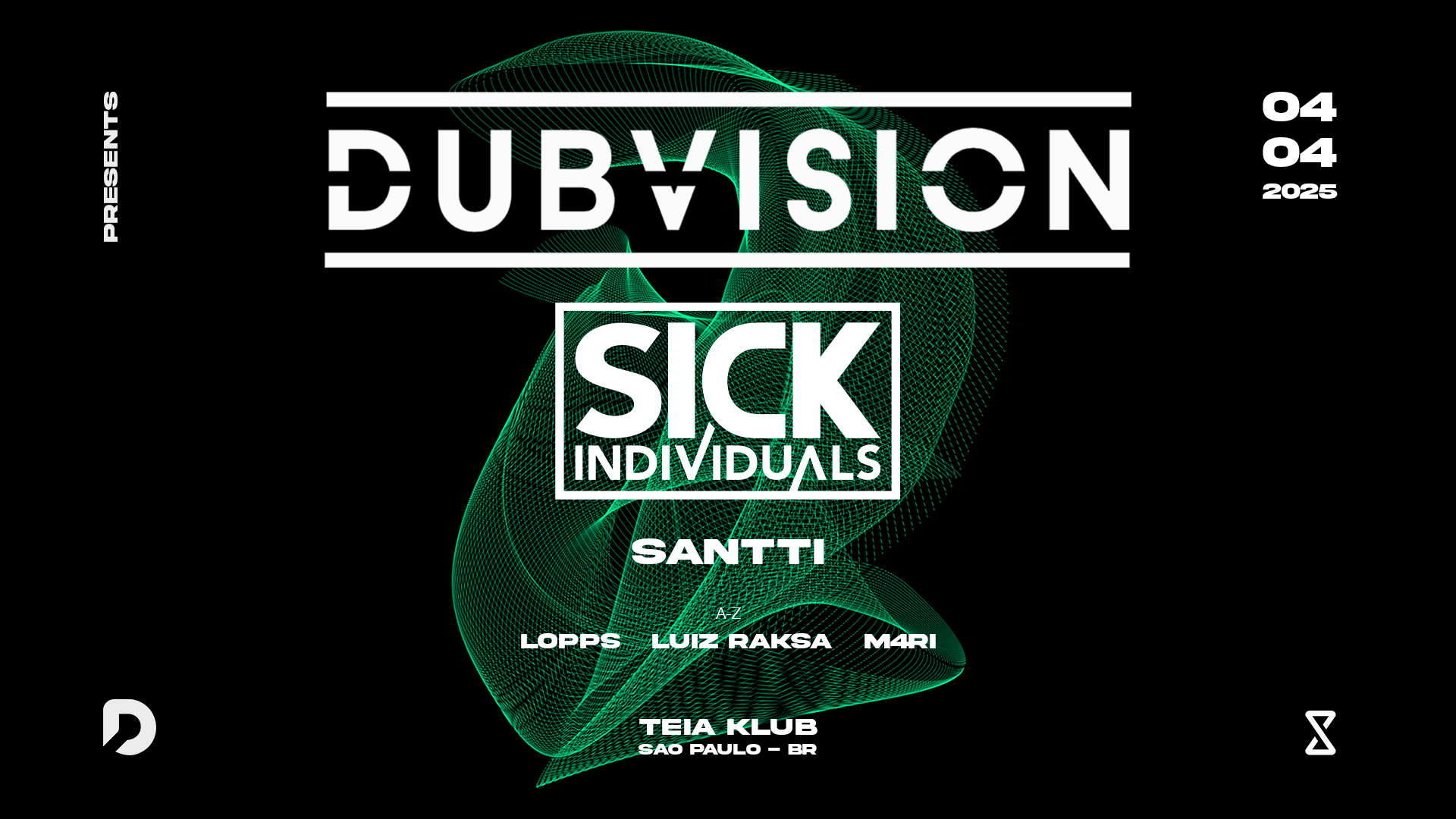Drop Times Presents: Dubvision E Sick Individuals Cover