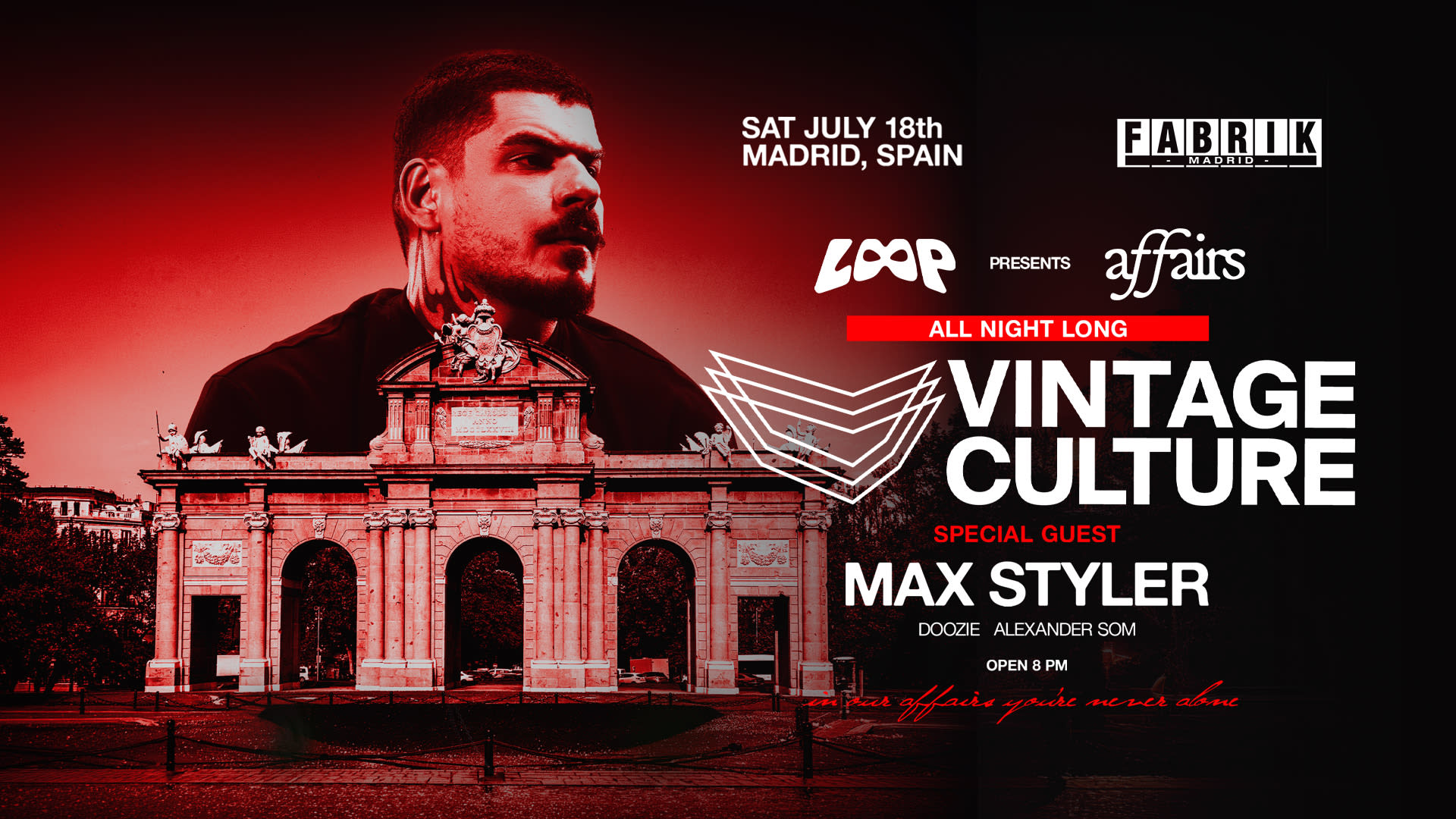 Complemento - Vintage Culture All Night Long Cover