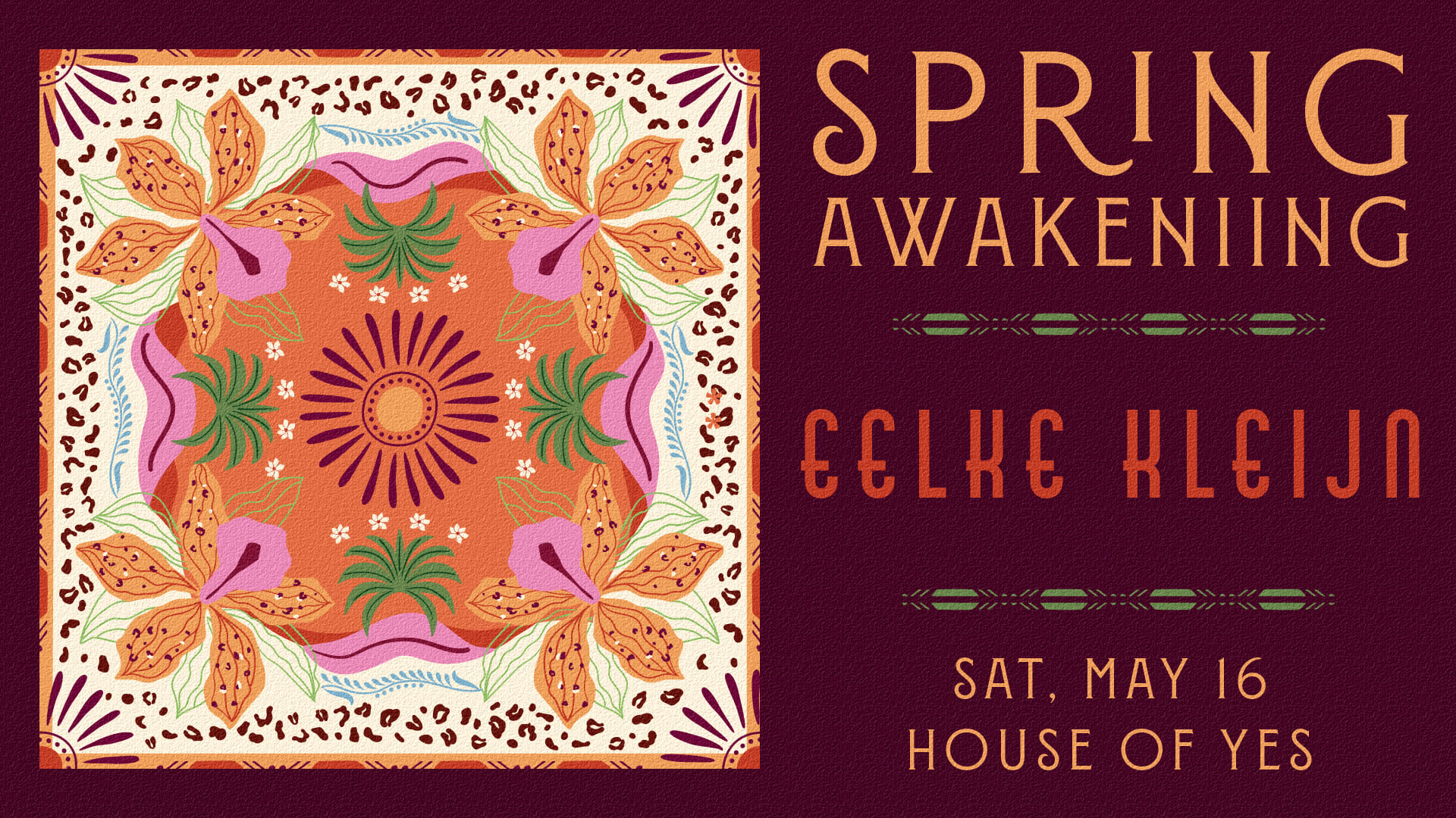 Spring Awakening: Eelke Kleijn Cover