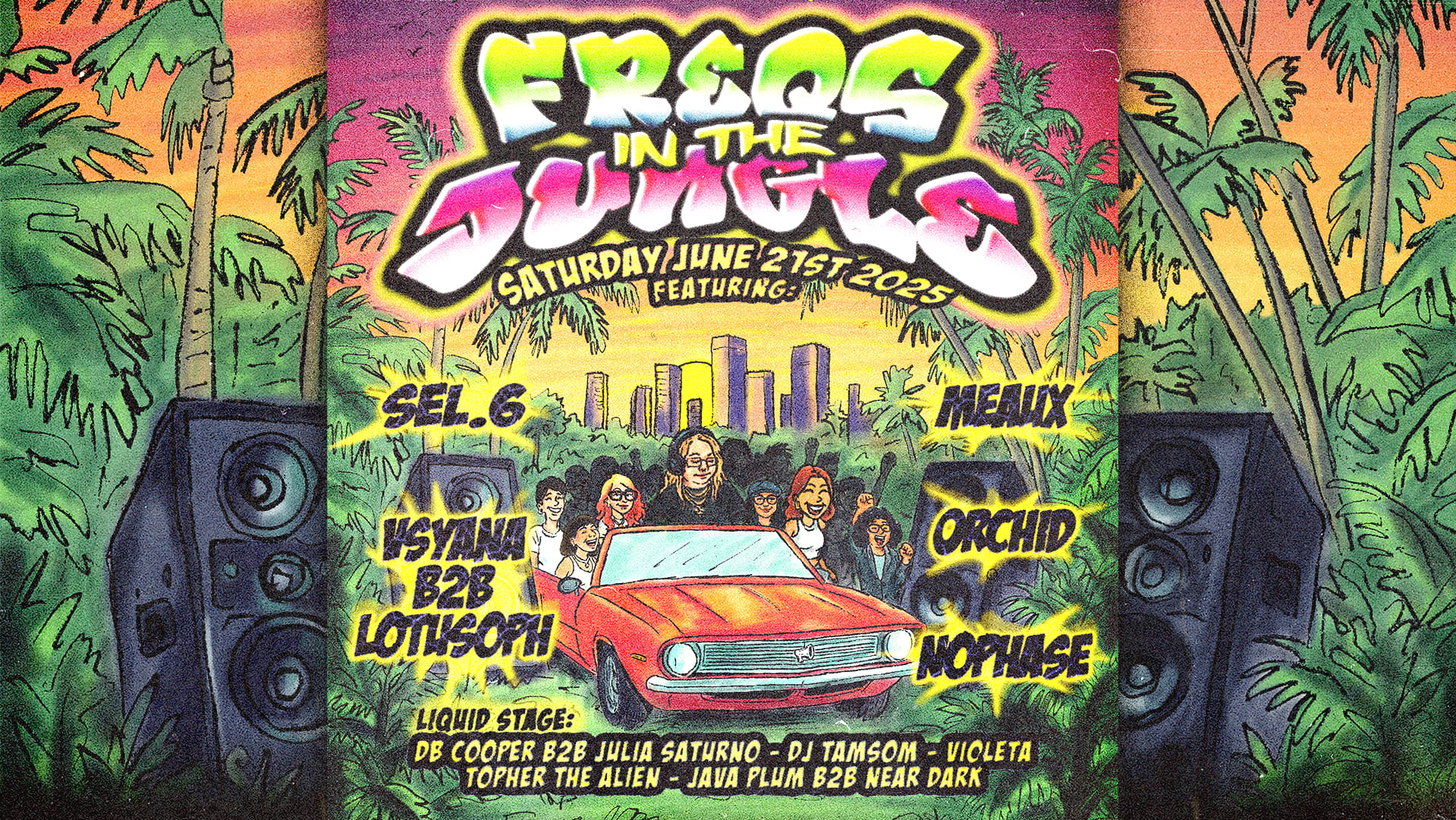 Freqs In The Jungle Cover