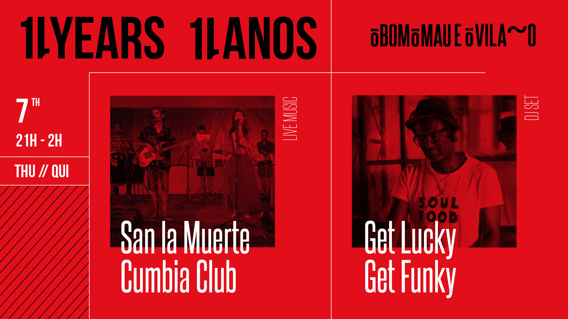 11° Aniversário O Bom O Mau E O Vilão  | 07.11 Cover
