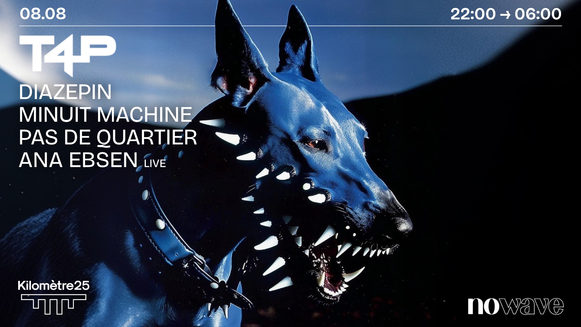 T4p X Km25 : Minuit Machine, Diazepin, Pas De Quartier &More Cover
