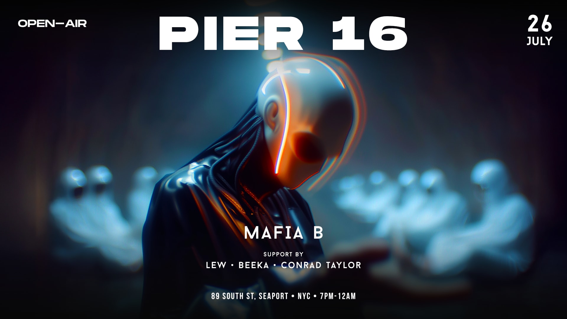 Decoded X Congregation - Pier 16 - Open Air Cover