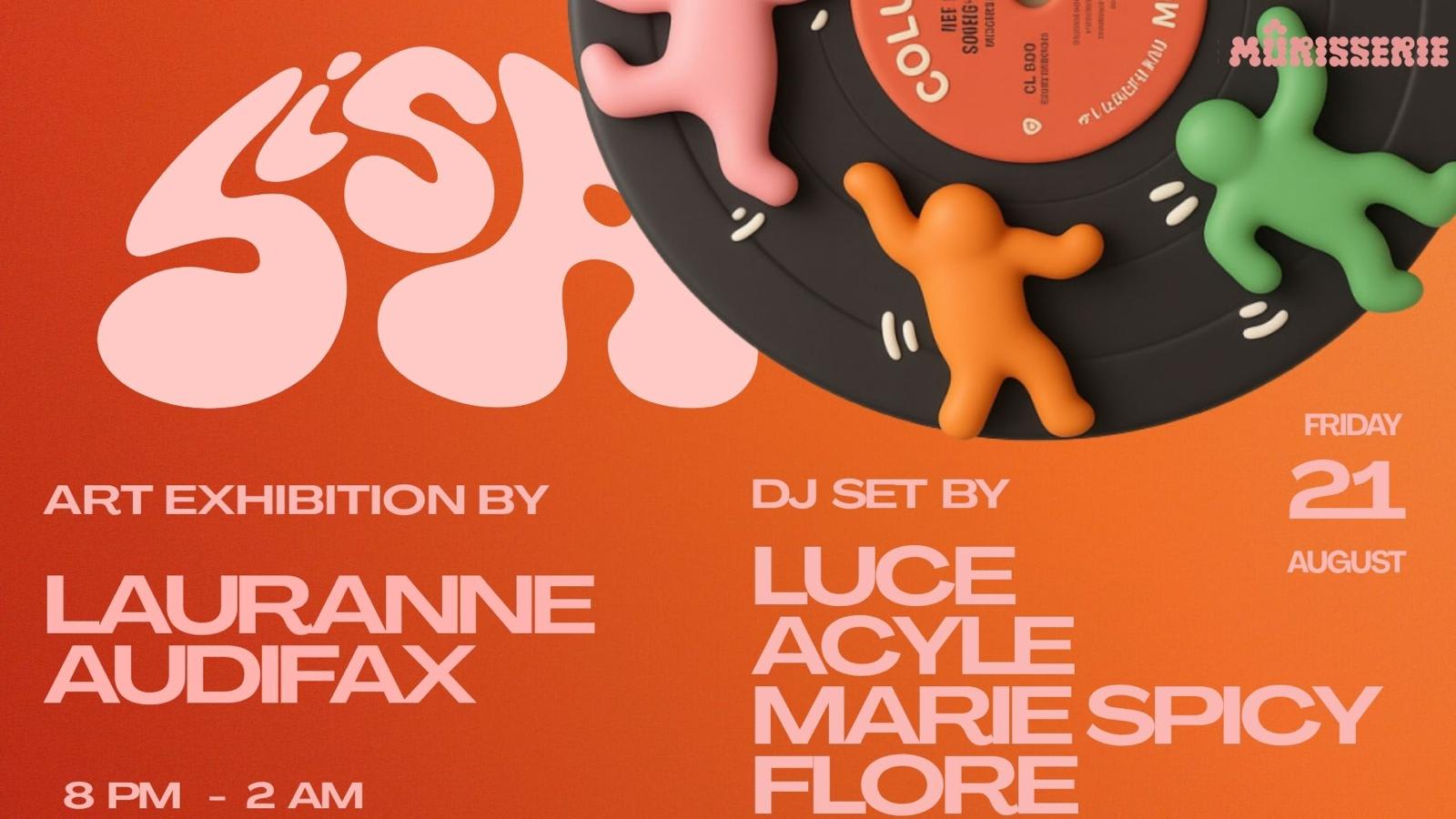 Sisa Invites Luce & Lauranne Audifax Cover