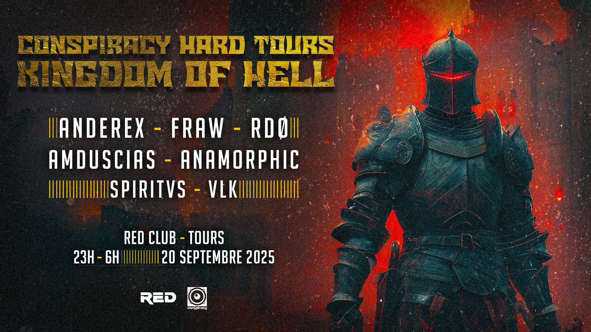 Conspiracy Hard Tours - Kindgom Of Hell Cover