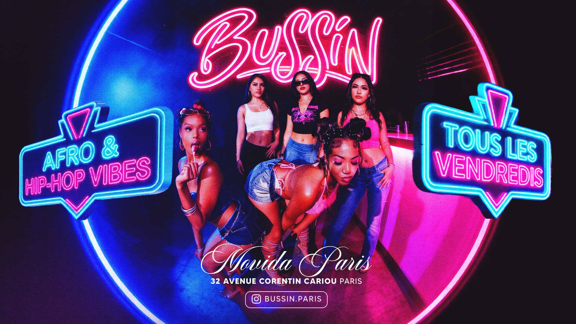 Vendredi 10 Avril - Bussin - Soiree Hip Hop & Afrobeat Cover