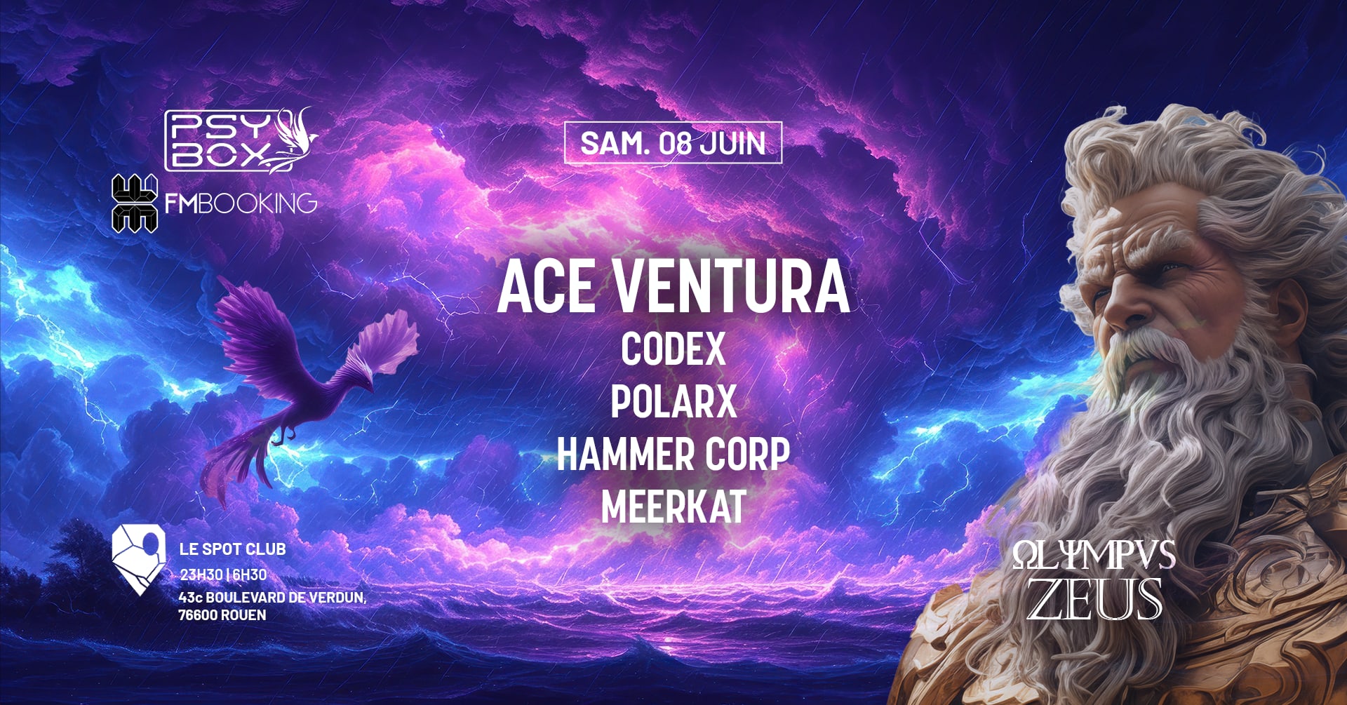 Psybox Invite: Ace Ventura Cover