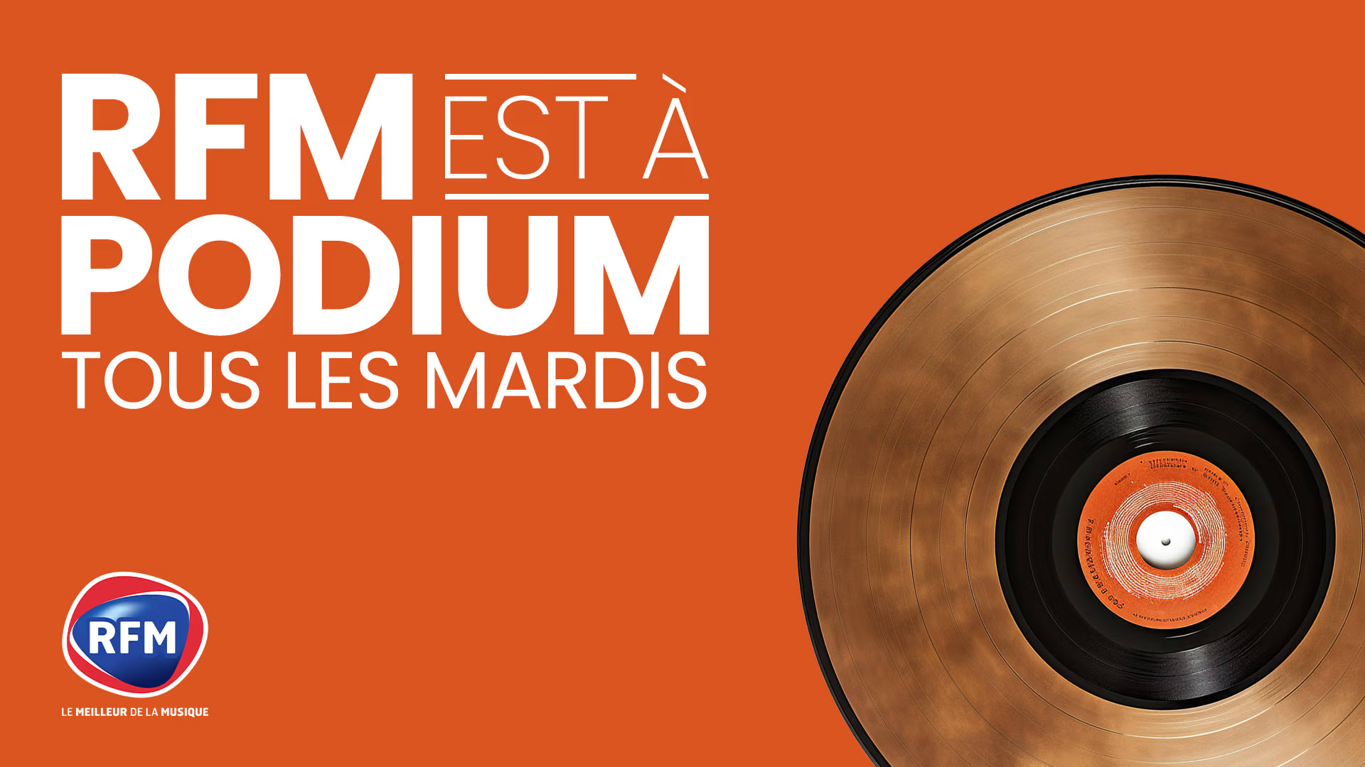 Rfm Est À Podium Tous Les Mardis - 03 Déc Cover