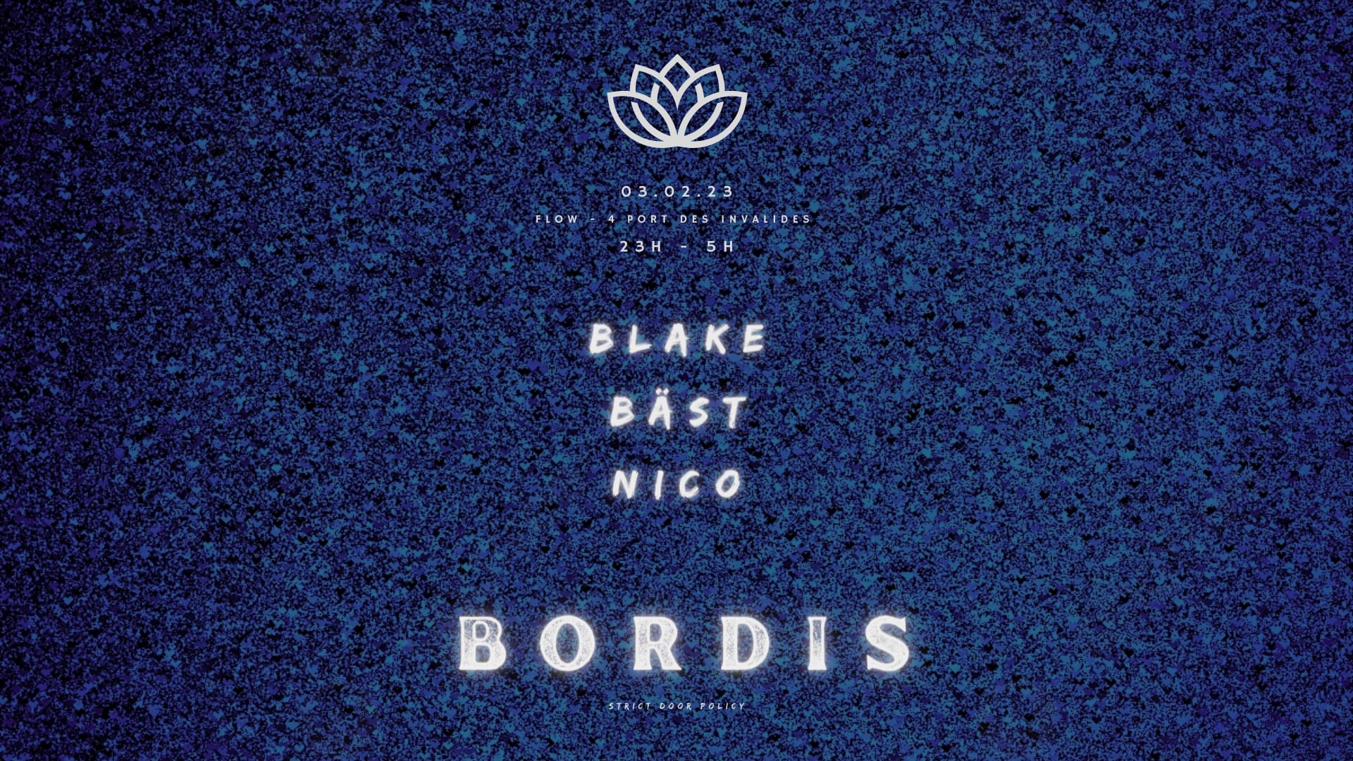 Bordis I Blake - Bast - Nico I 03.02.23 Cover
