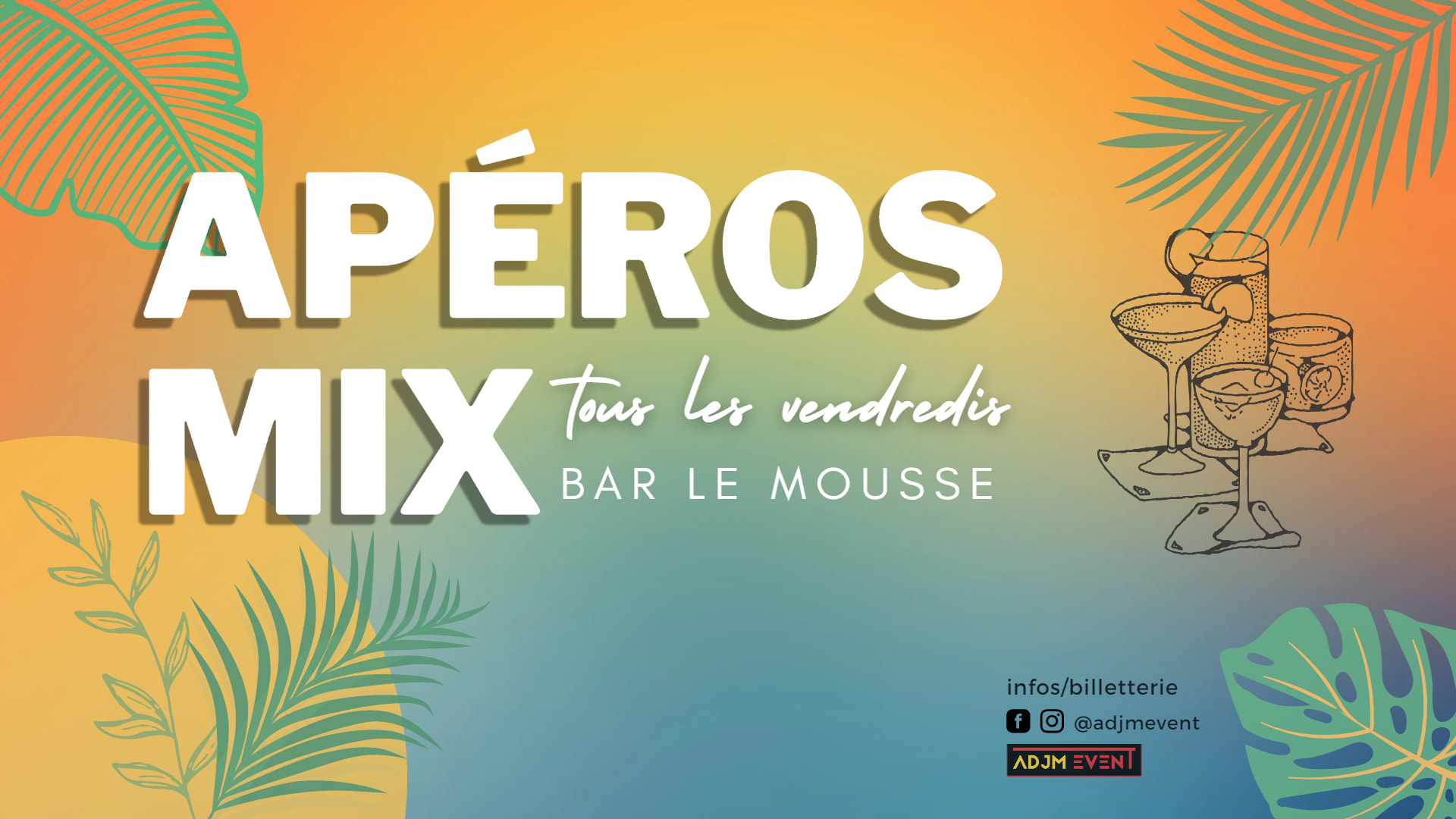 Apéros MIX #5 - Vendredi 28 Avril Cover