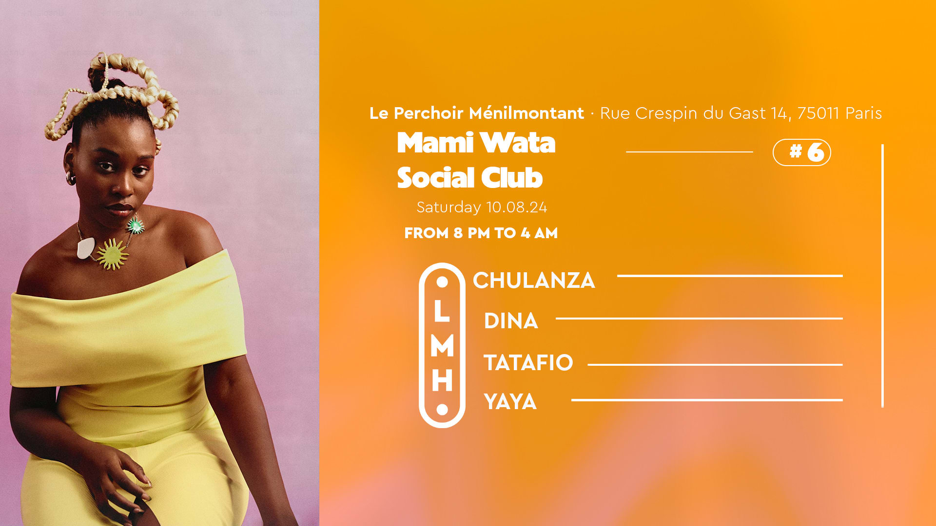 Mami Wata Social Club #6 / Le Perchoir Ménilmontant Cover