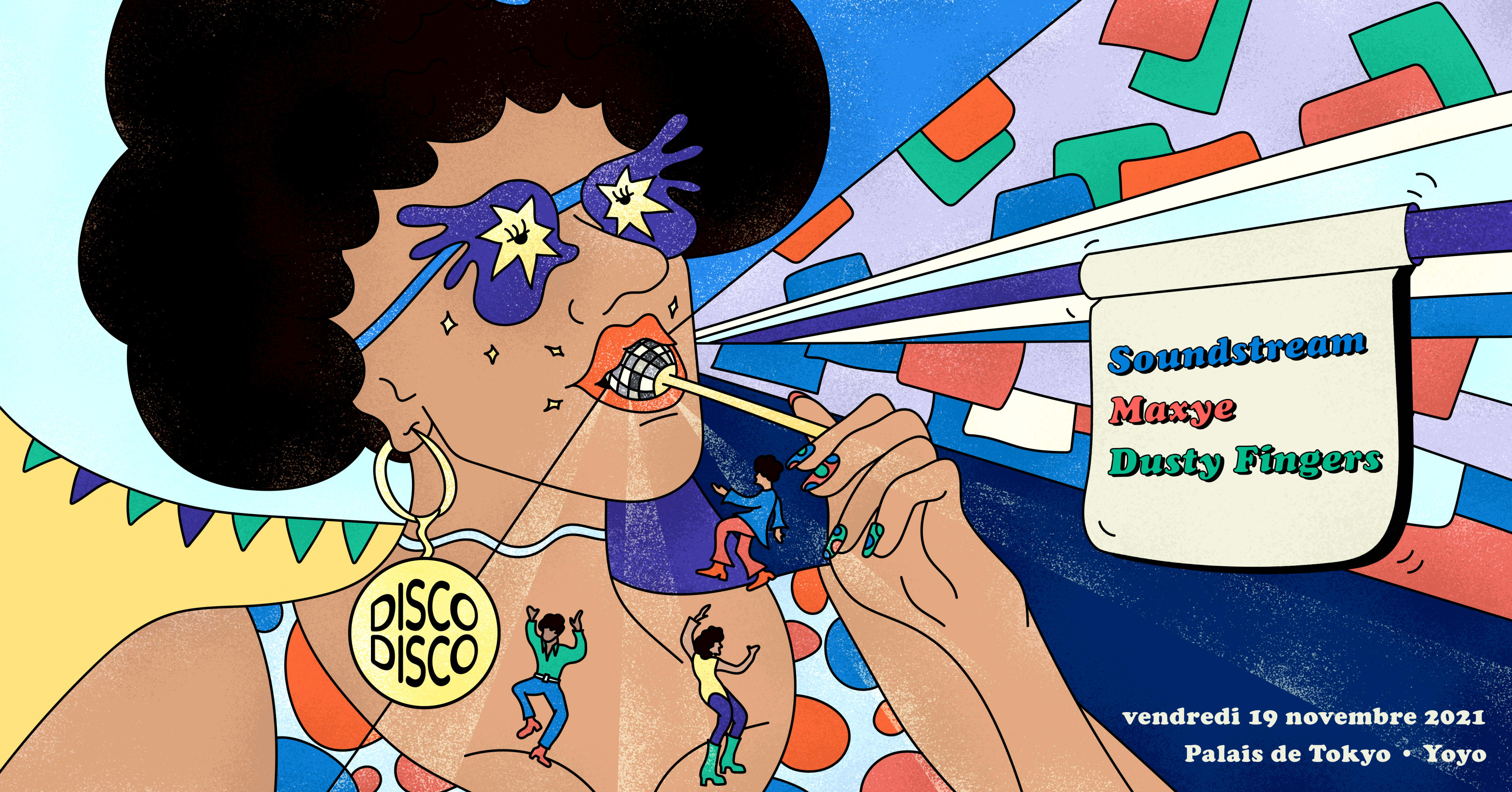 Disco Disco : Soundstream • Maxye • Dusty Fingers Cover