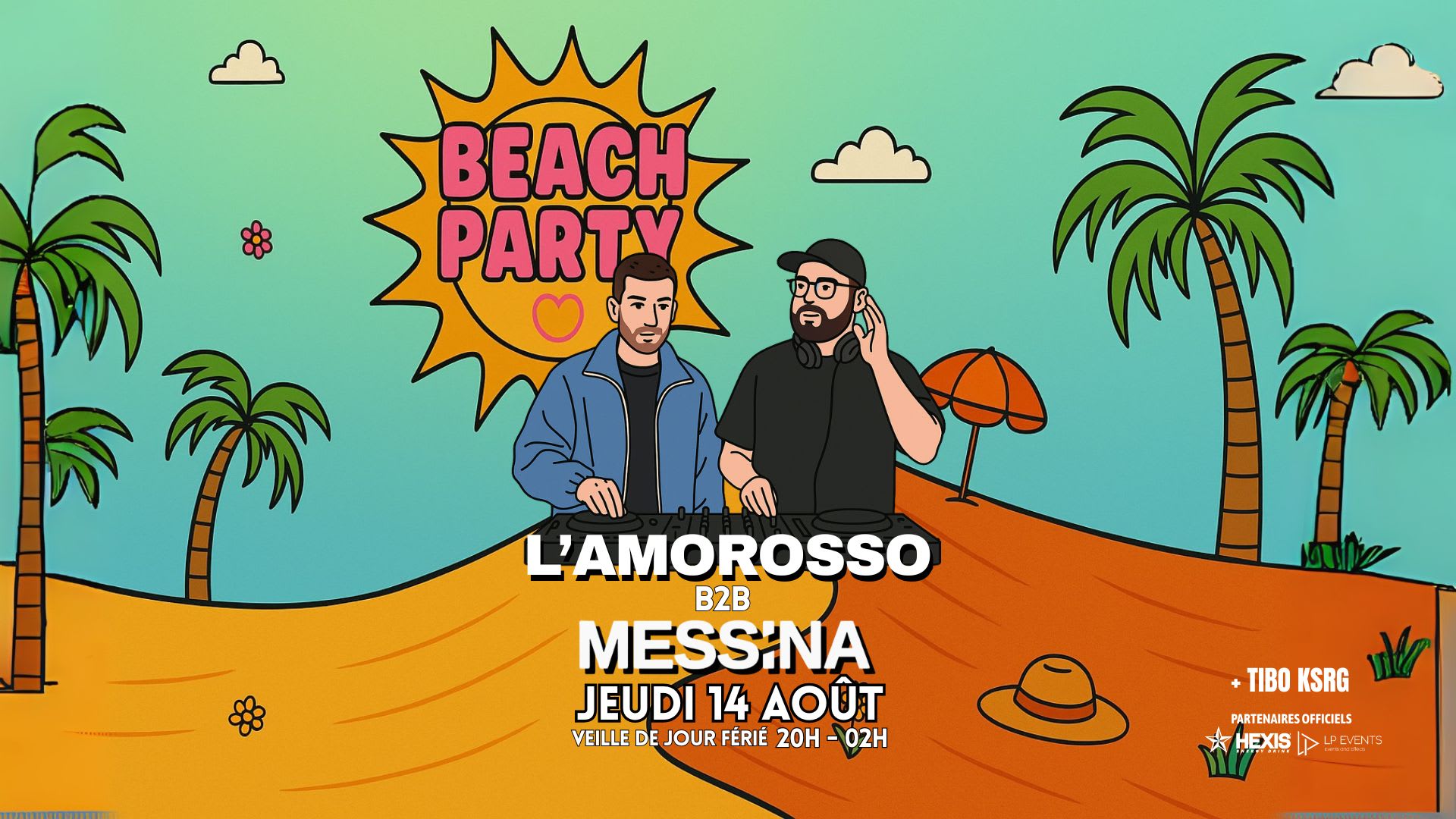 Beach Party - L'amorosso X Messina Cover