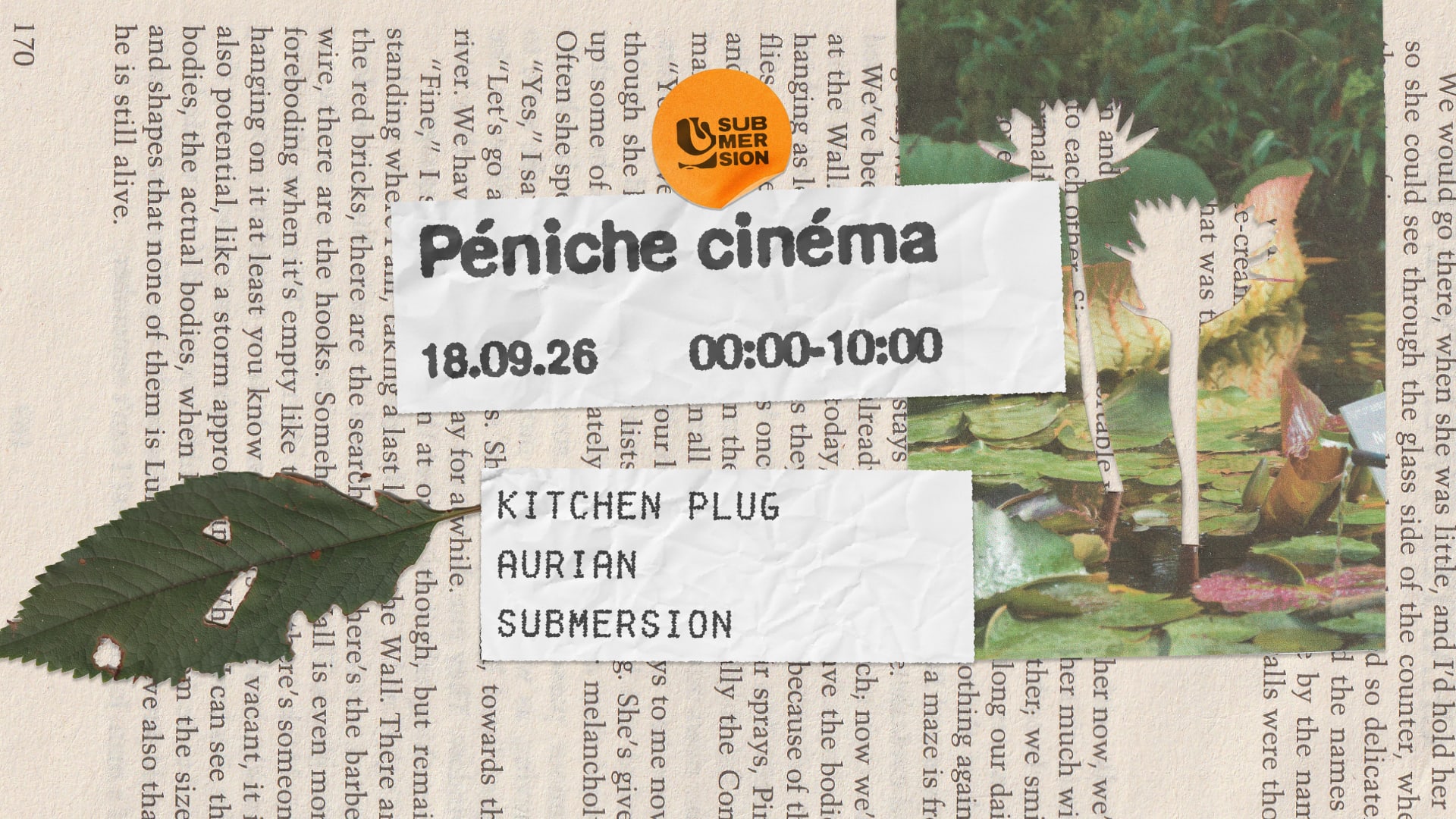 Submersion Invite Aurian & Kitchen Plug Cover