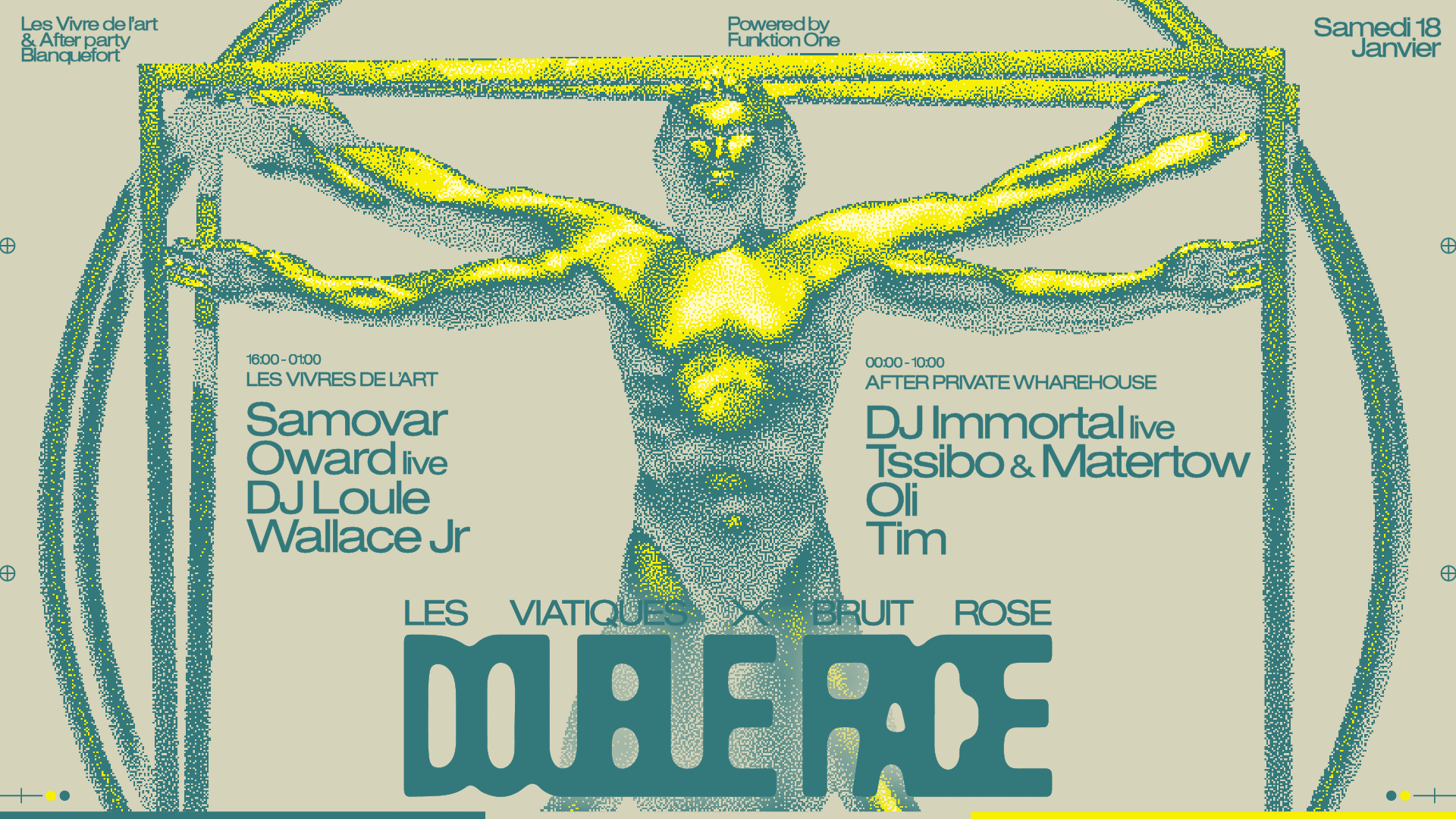 Double Face • Les Viatiques X Bruit Rose Part.1 Cover