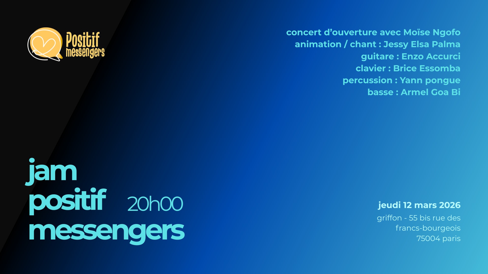 La Jam Positif Messengers Cover