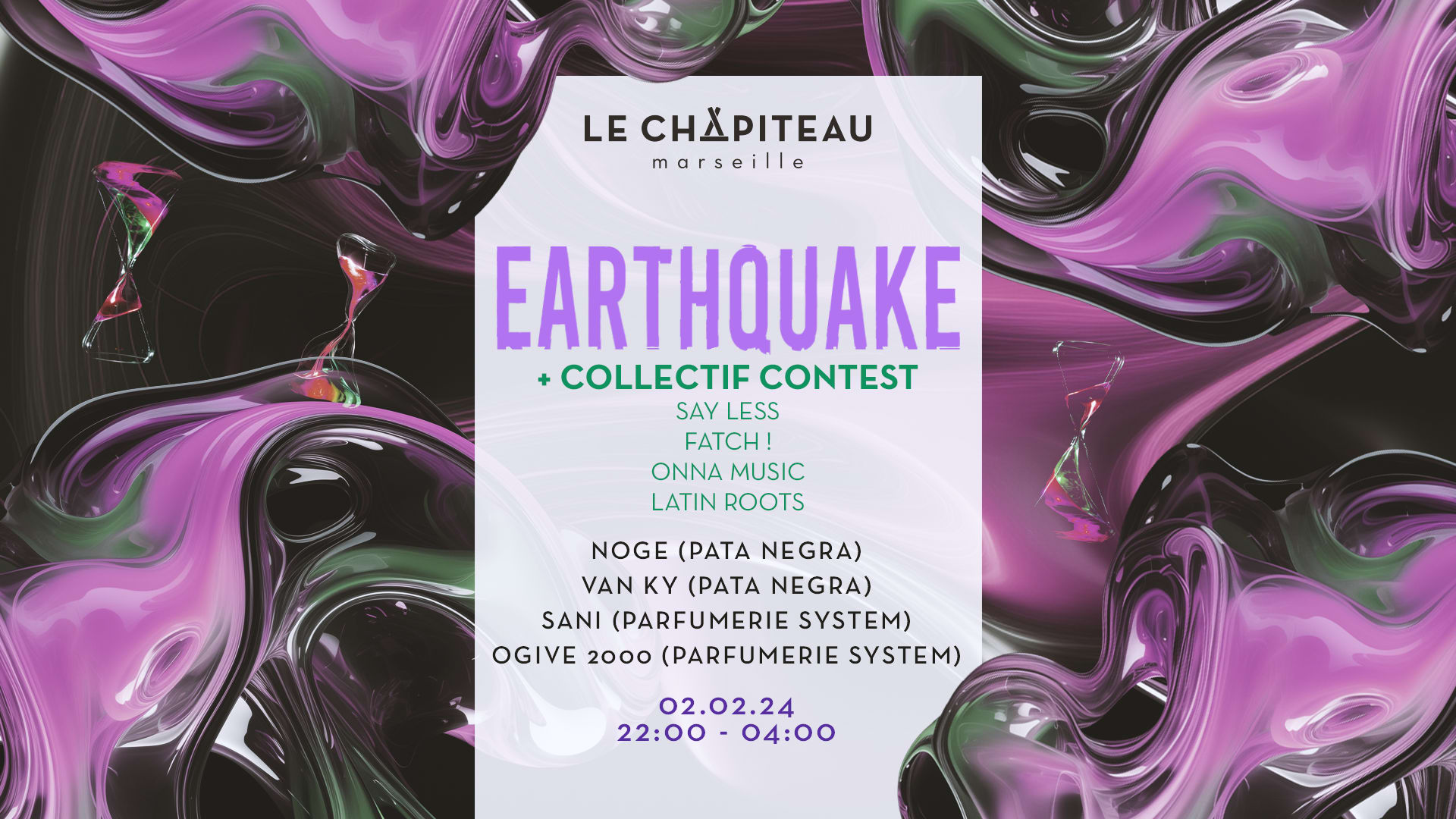 Earthquake +  Collectif Contest Cover