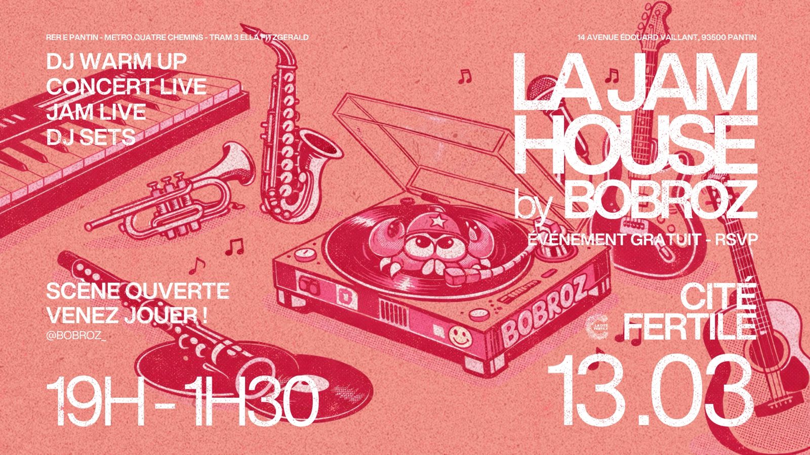 La Jam House By Bobroz X Cité Fertile Cover