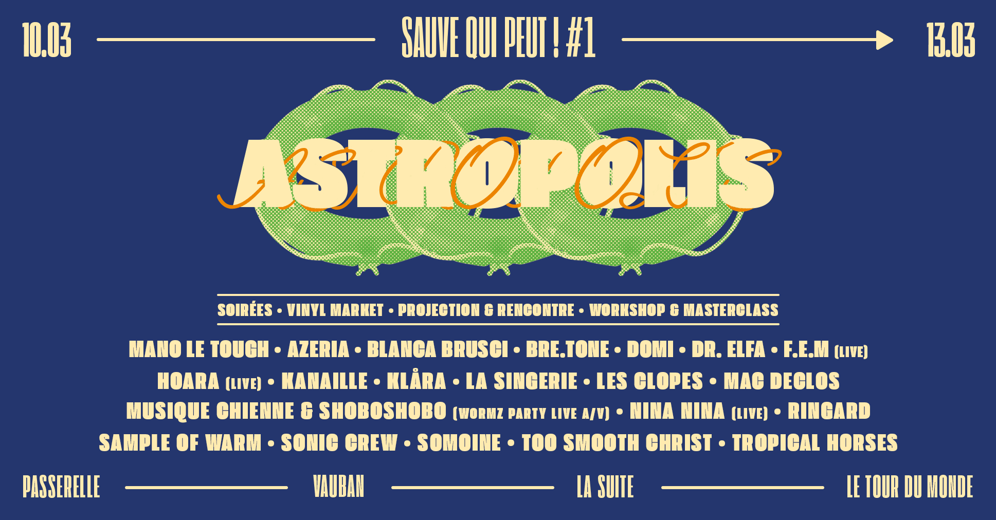 Astropolis - Sauve Qui Peut ! #1  Cover