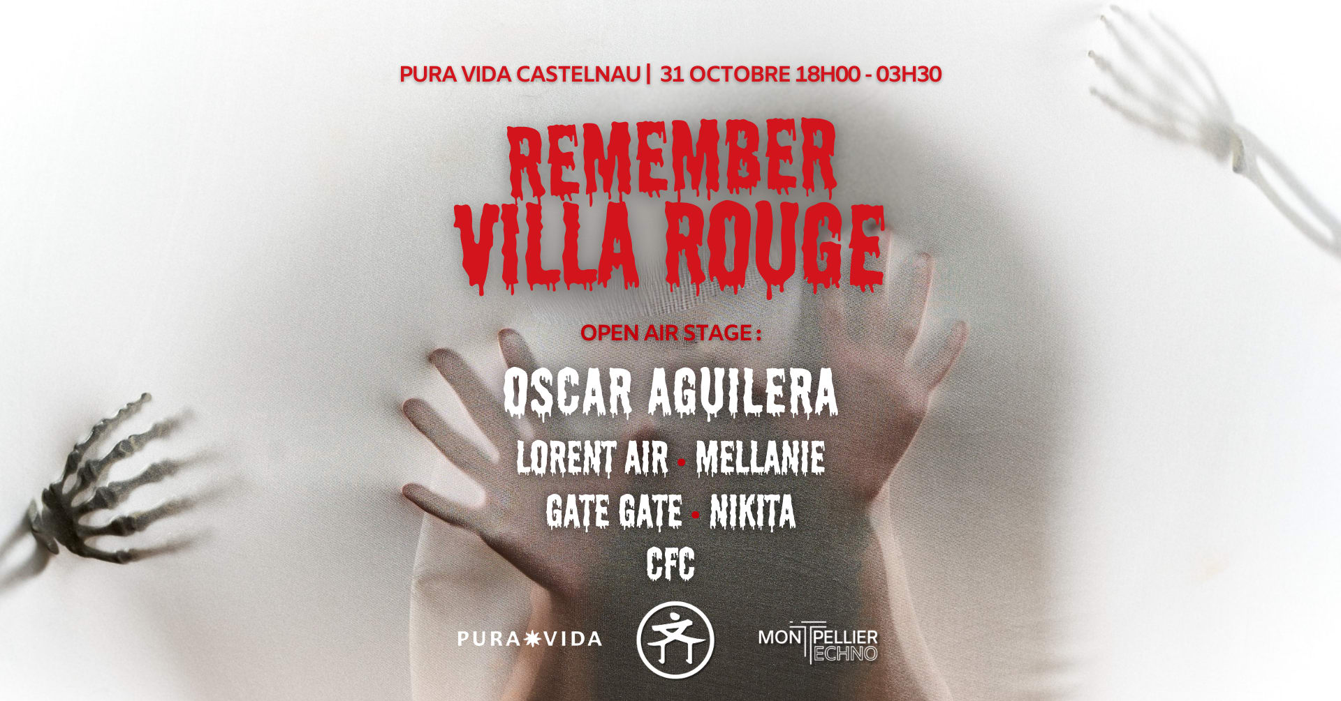 Halloween Remember Villa Rouge - Guest Oscar Aguilera Cover