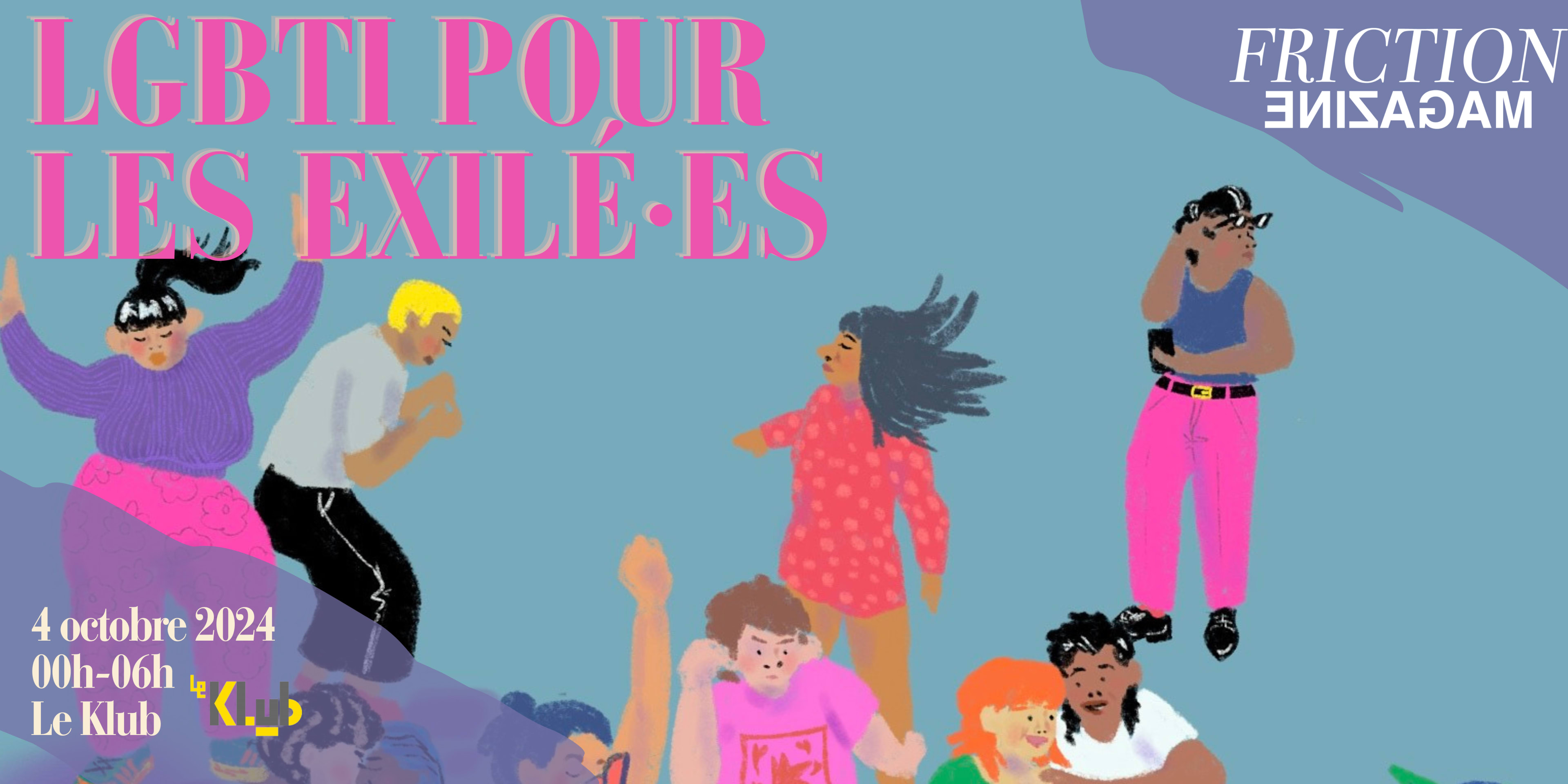 Lgbti Pour Les Exilé·Es ( Billet Dispo Sur Place ) Cover