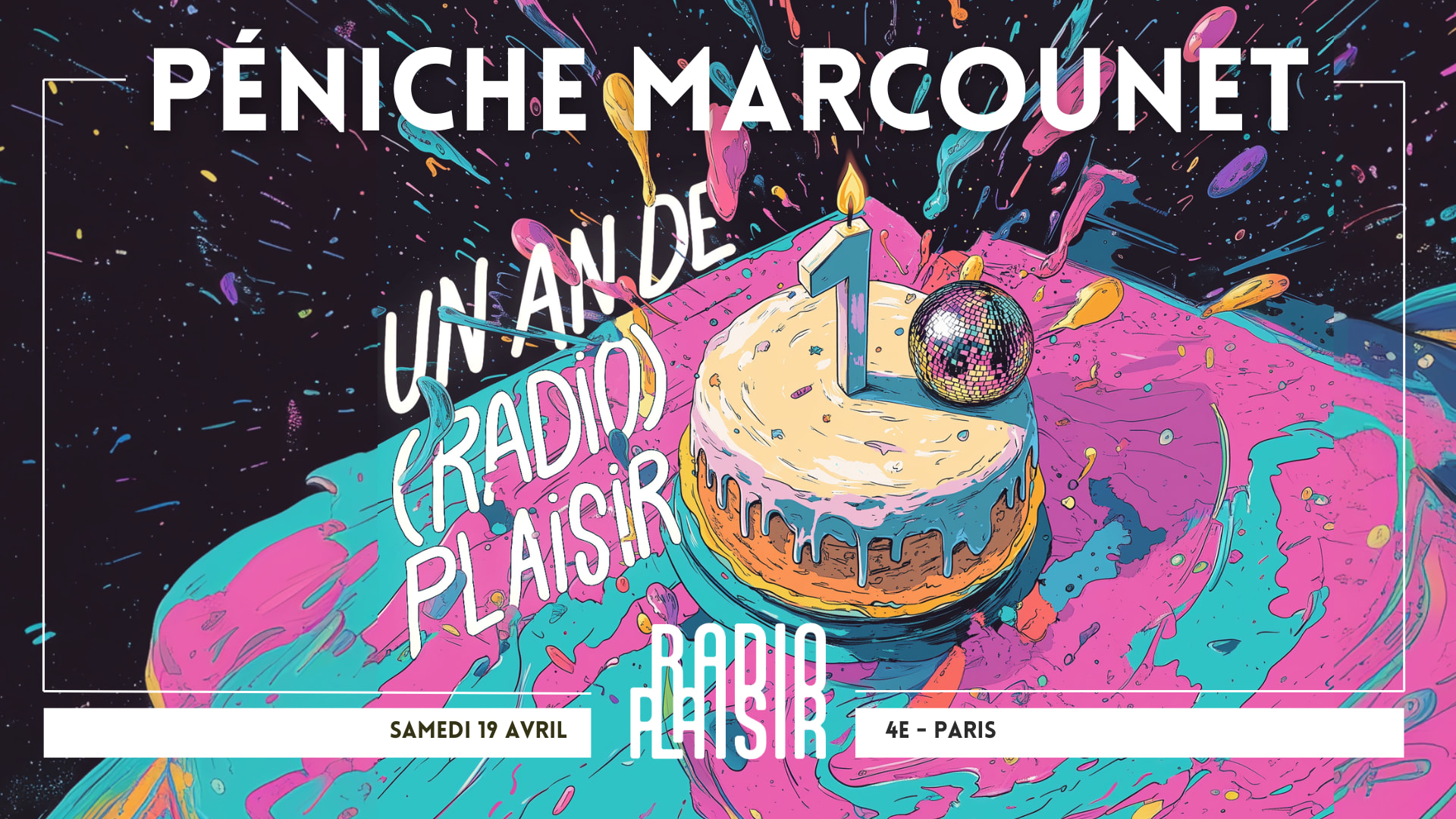 Radio Plaisir Fête Son Premier Anniversaire ! Cover