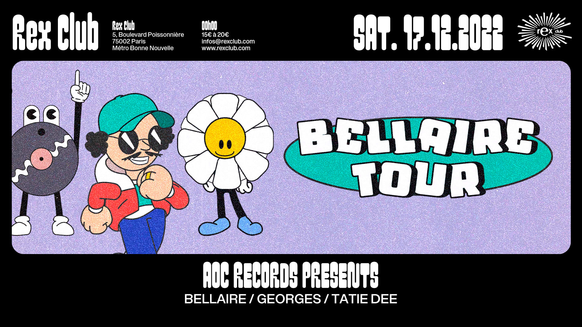Aoc Records Presents: Bellaire, Georges & Tatie Dee  Cover