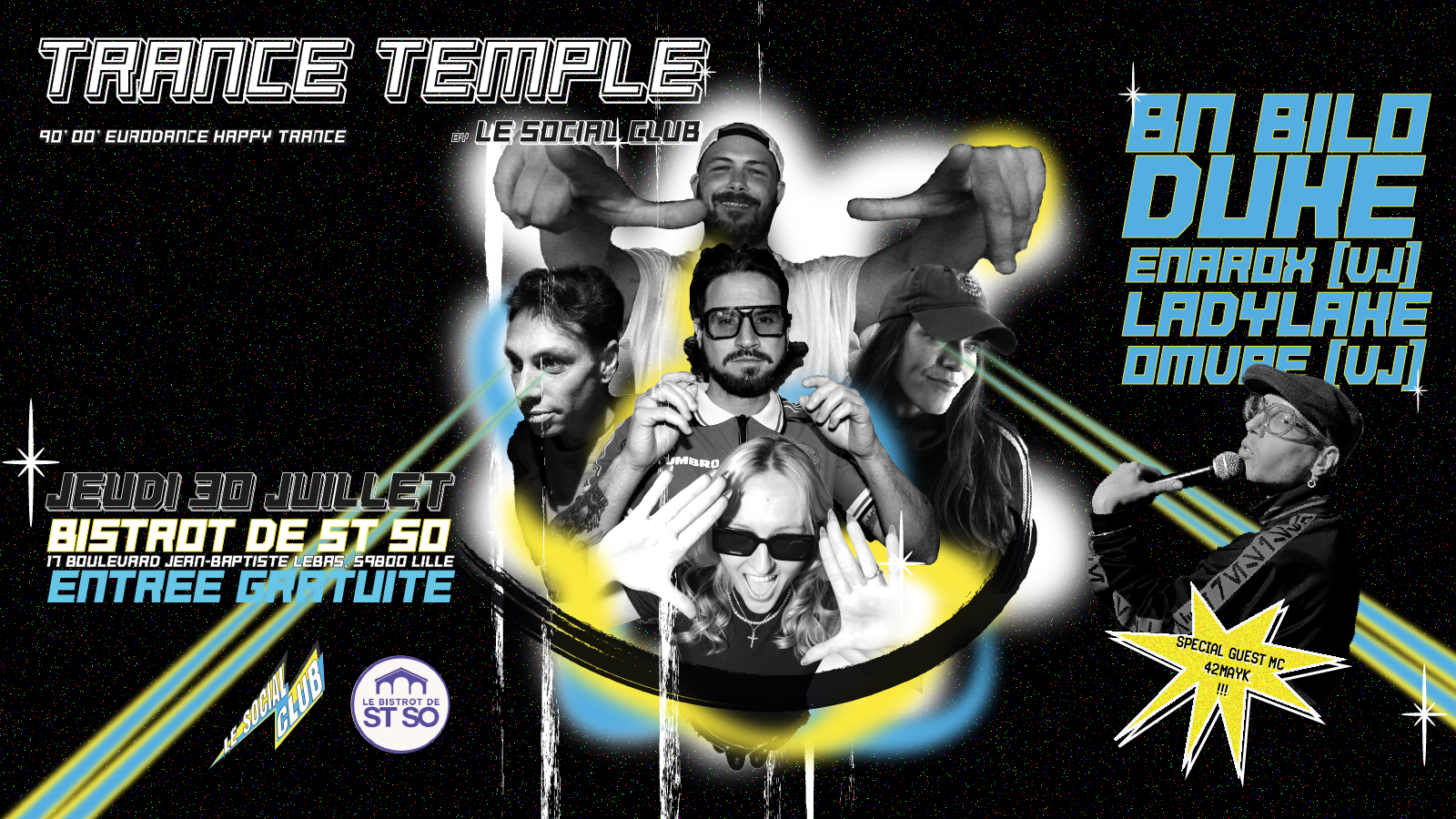 🏛️Trance Temple X St So Volume 2 ⚡️ Cover