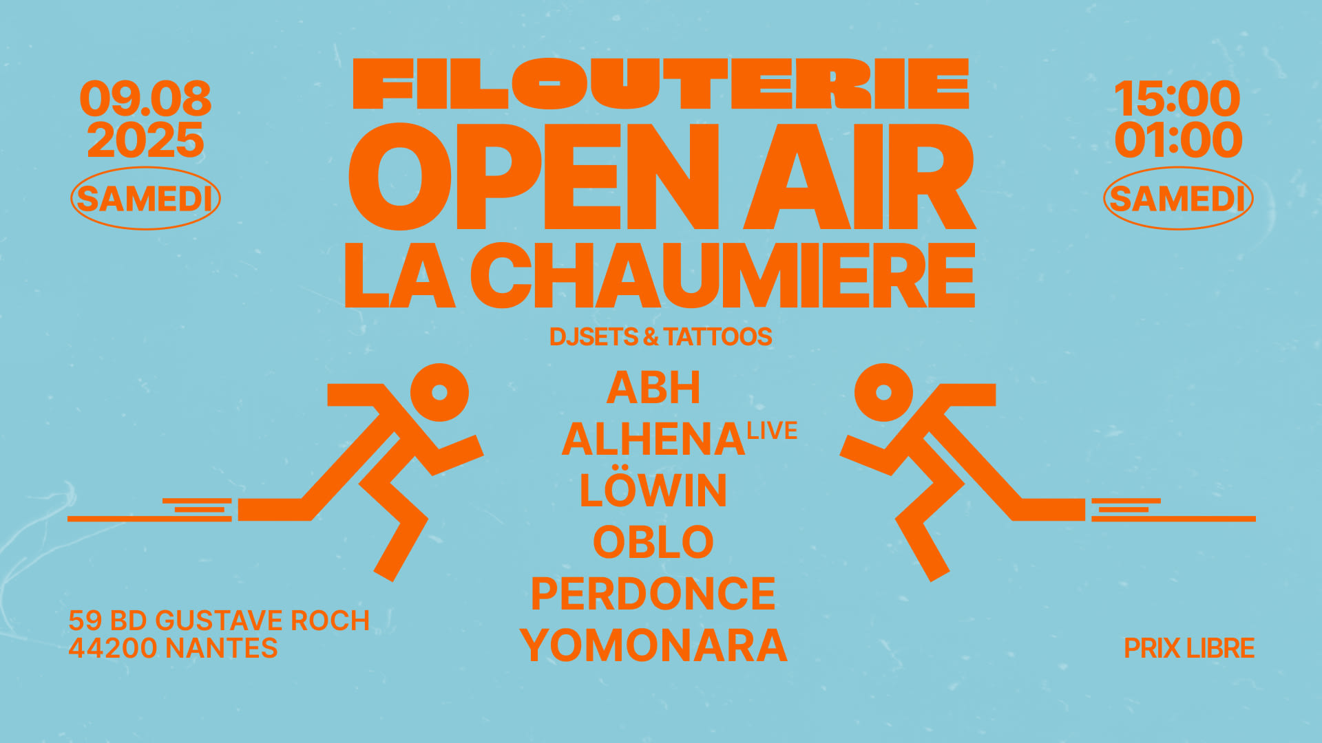 Open Air : Filouterie X La Chaumiere Cover