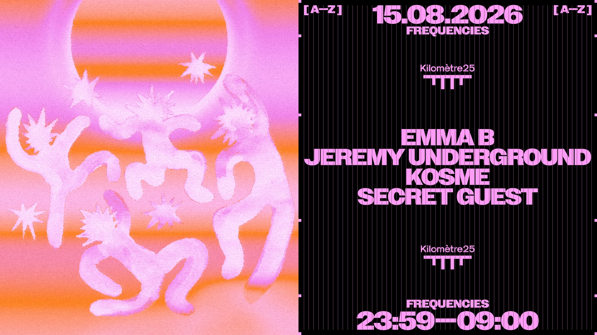 Frequencies : Jeremy Underground, Emma B, Kosme Cover